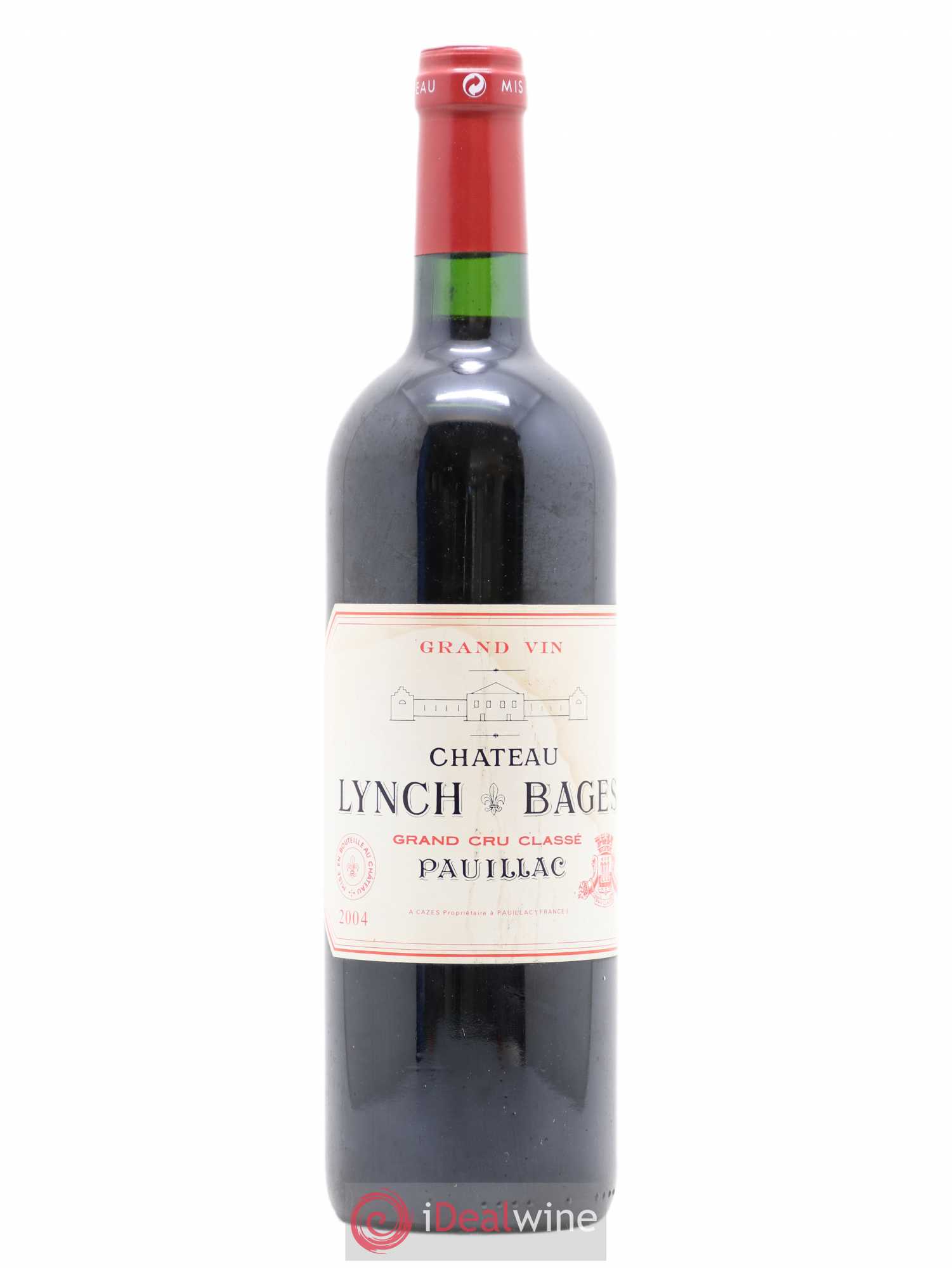Château Lynch Bages 5ème Grand Cru Classé 2004 - Lot de 1 bouteille - 0