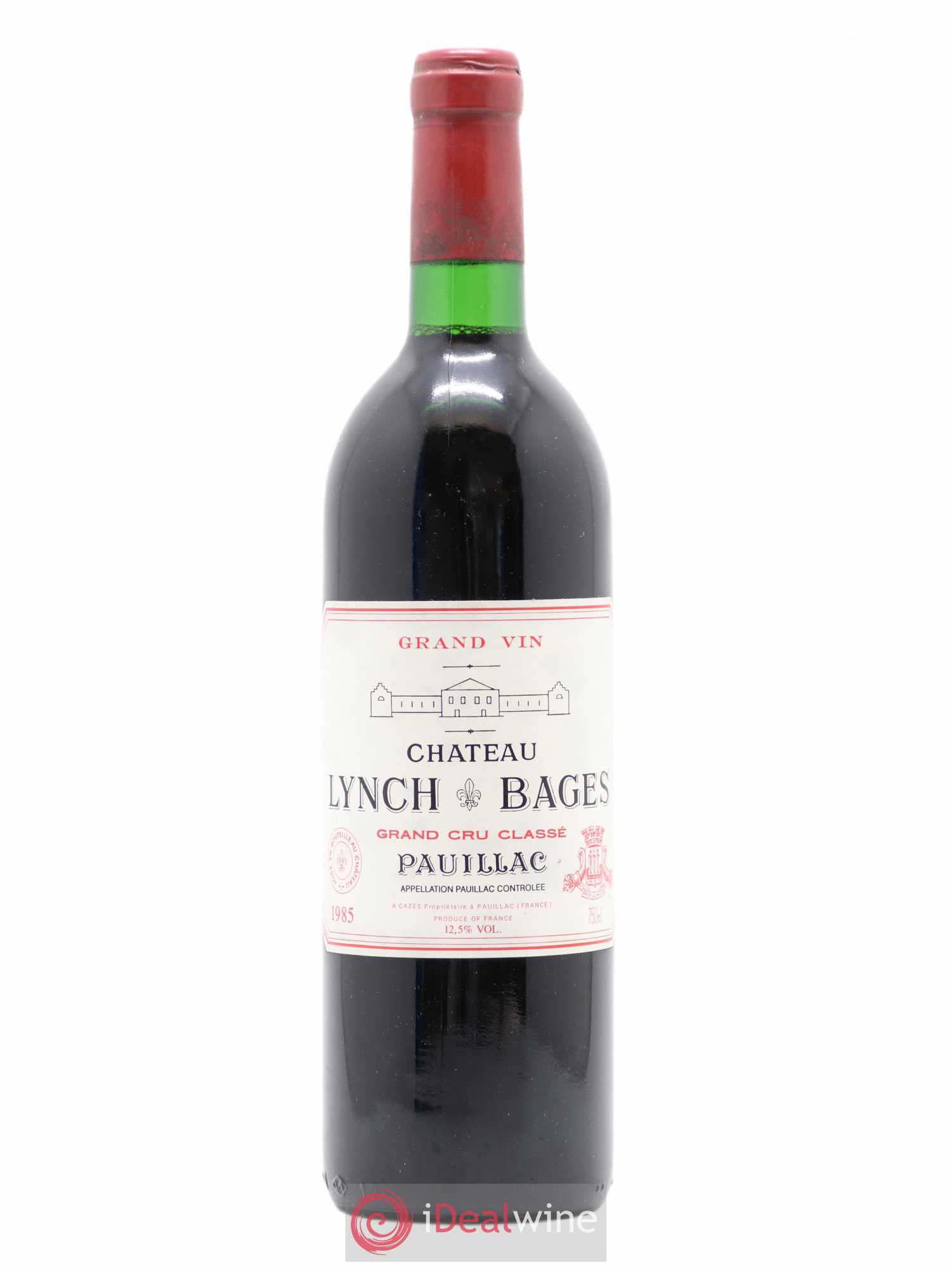 Château Lynch Bages 5ème Grand Cru Classé 1985 - Lot de 1 bouteille - 0