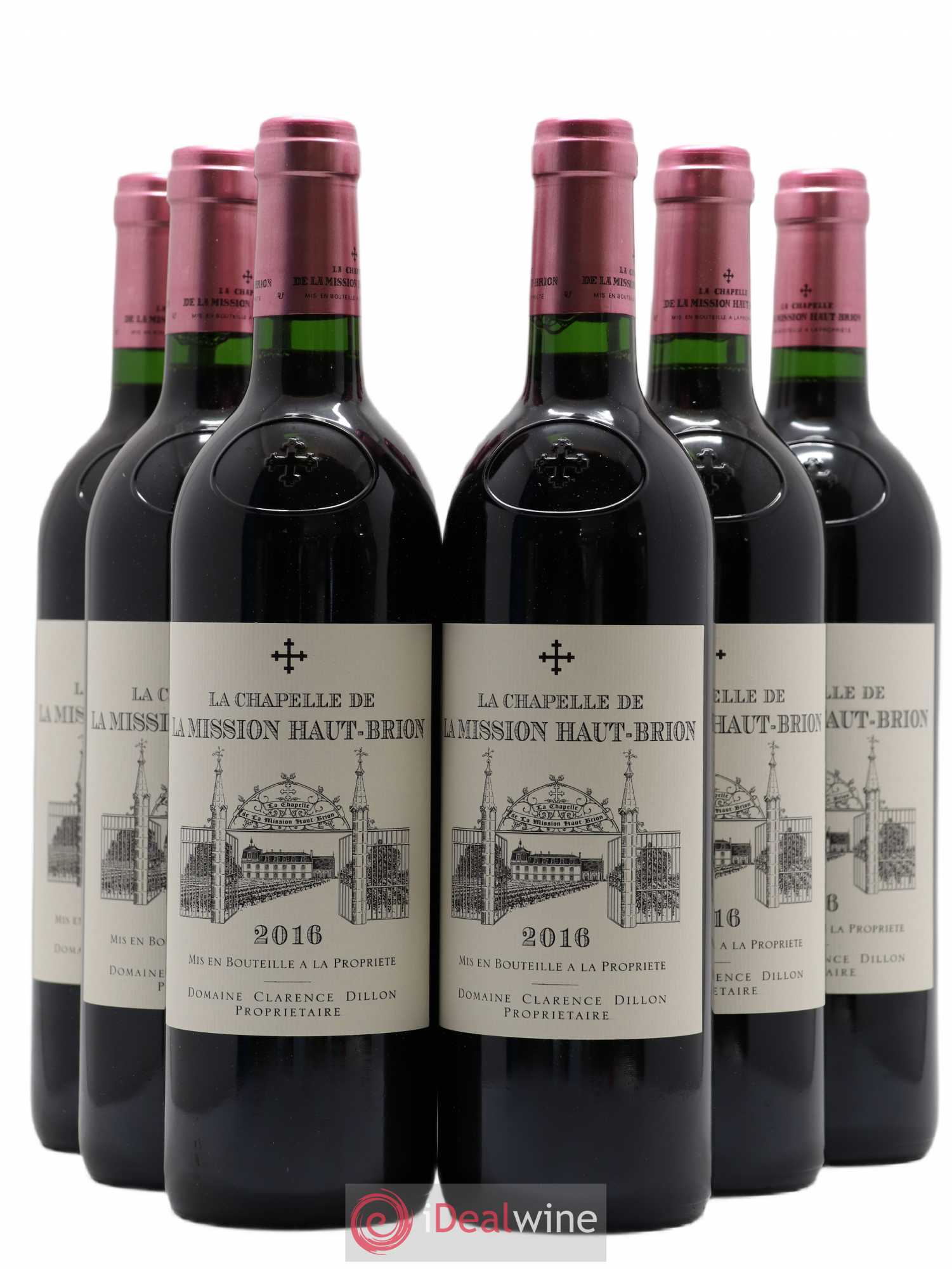 La Chapelle de La Mission Haut-Brion Second Vin 2016 - Lot de 6 bouteilles - 0