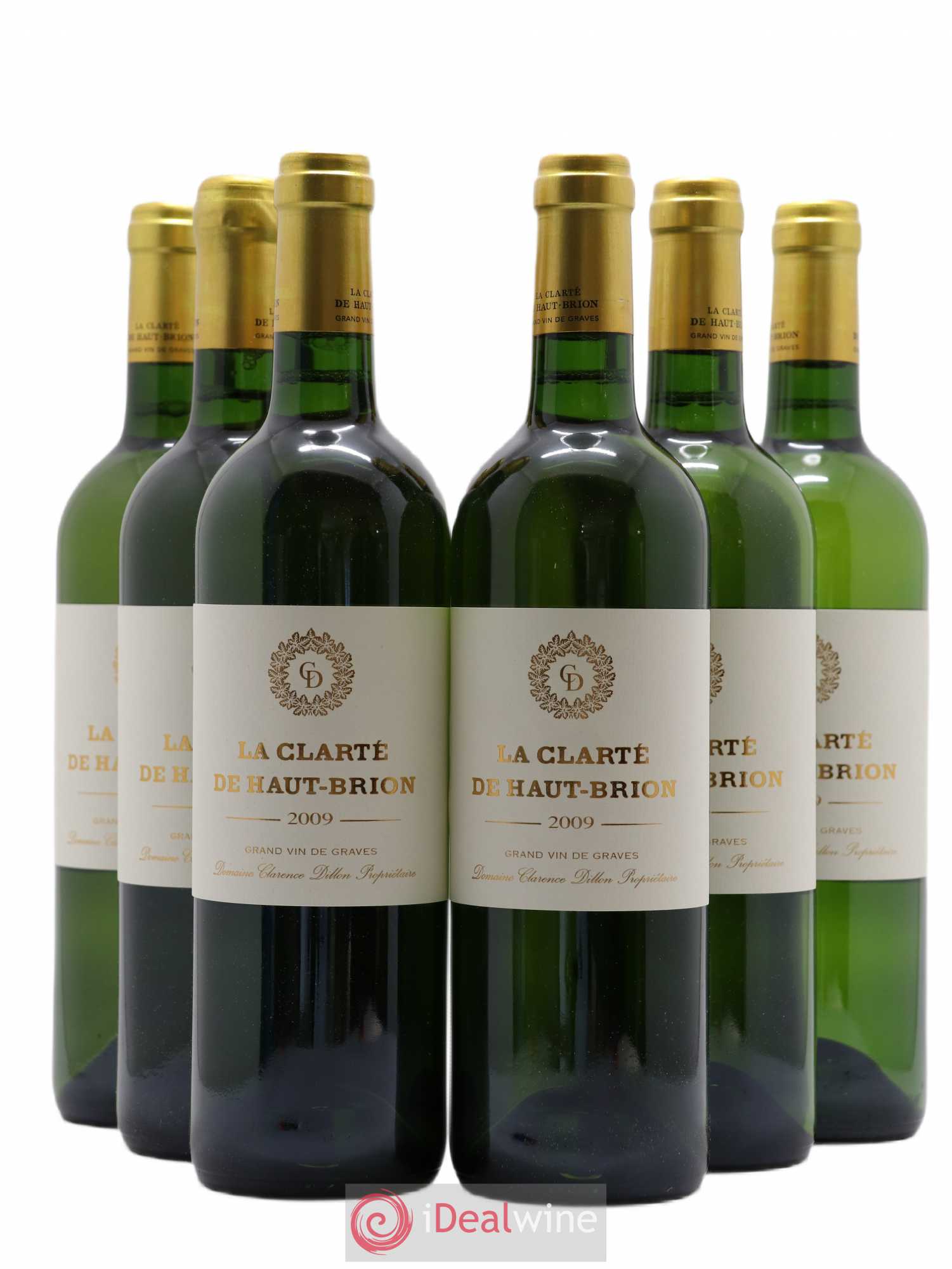 La Clarté de Haut Brion Second Vin 2009 - Lot de 6 bouteilles - 0