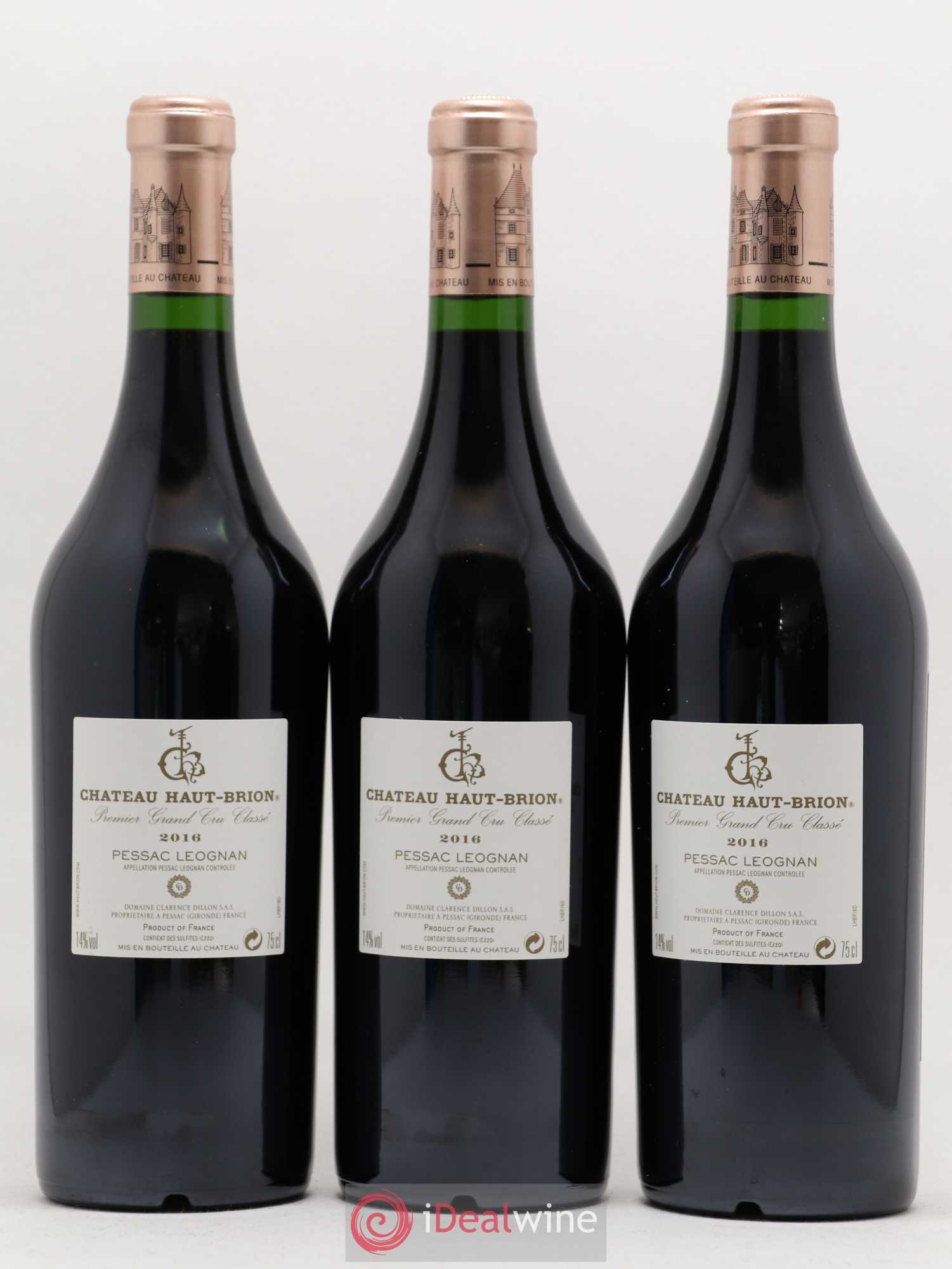 Château Haut Brion 1er Grand Cru Classé 2016 - Lot de 6 bouteilles - 4