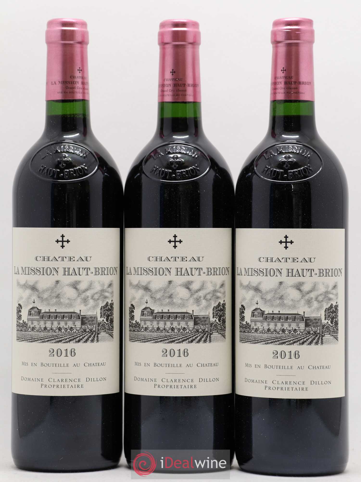 Château la Mission Haut-Brion Cru Classé de Graves 2016 - Lot de 6 bouteilles - 1