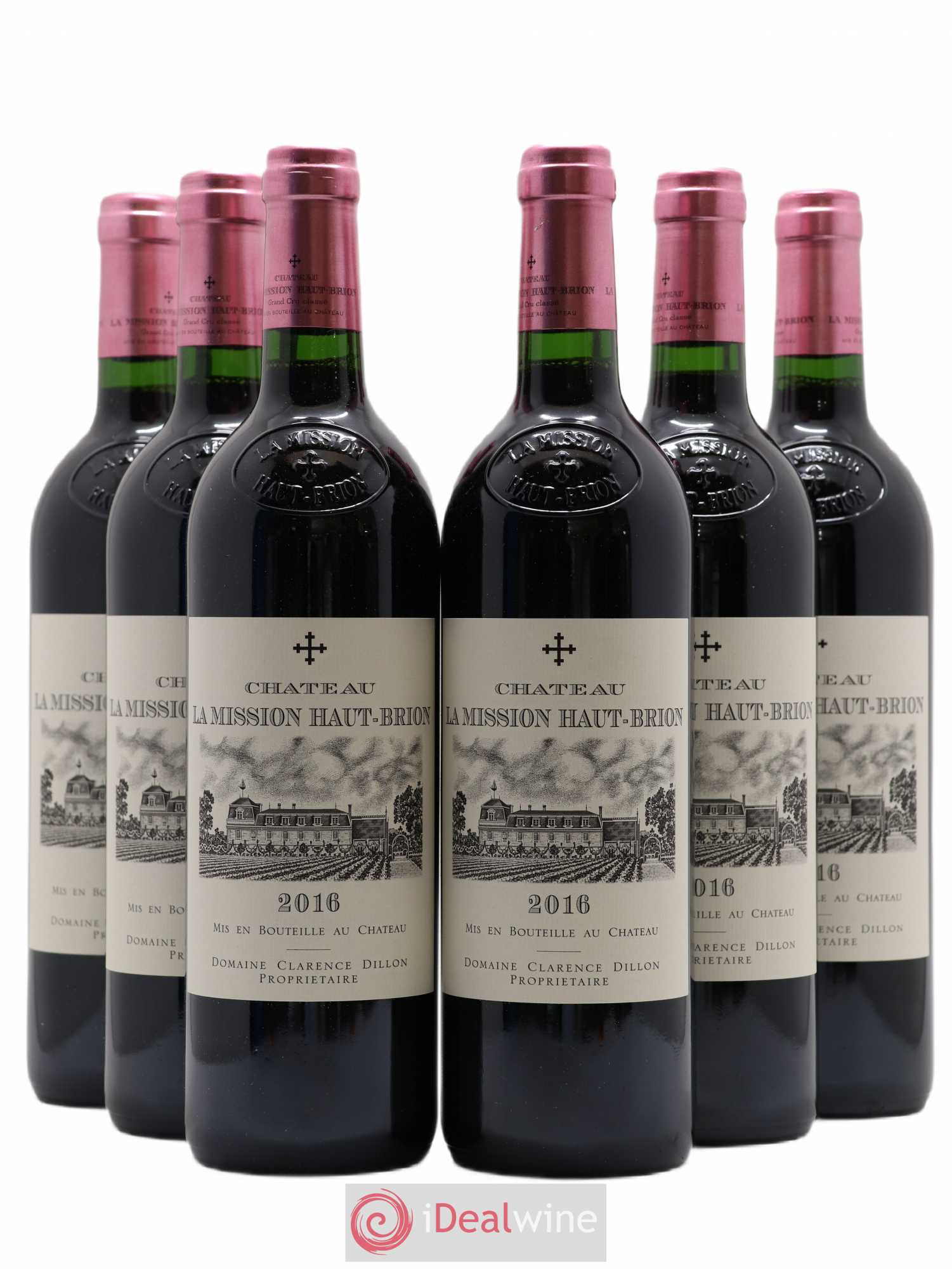 Château la Mission Haut-Brion Cru Classé de Graves 2016 - Lot de 6 bouteilles - 0