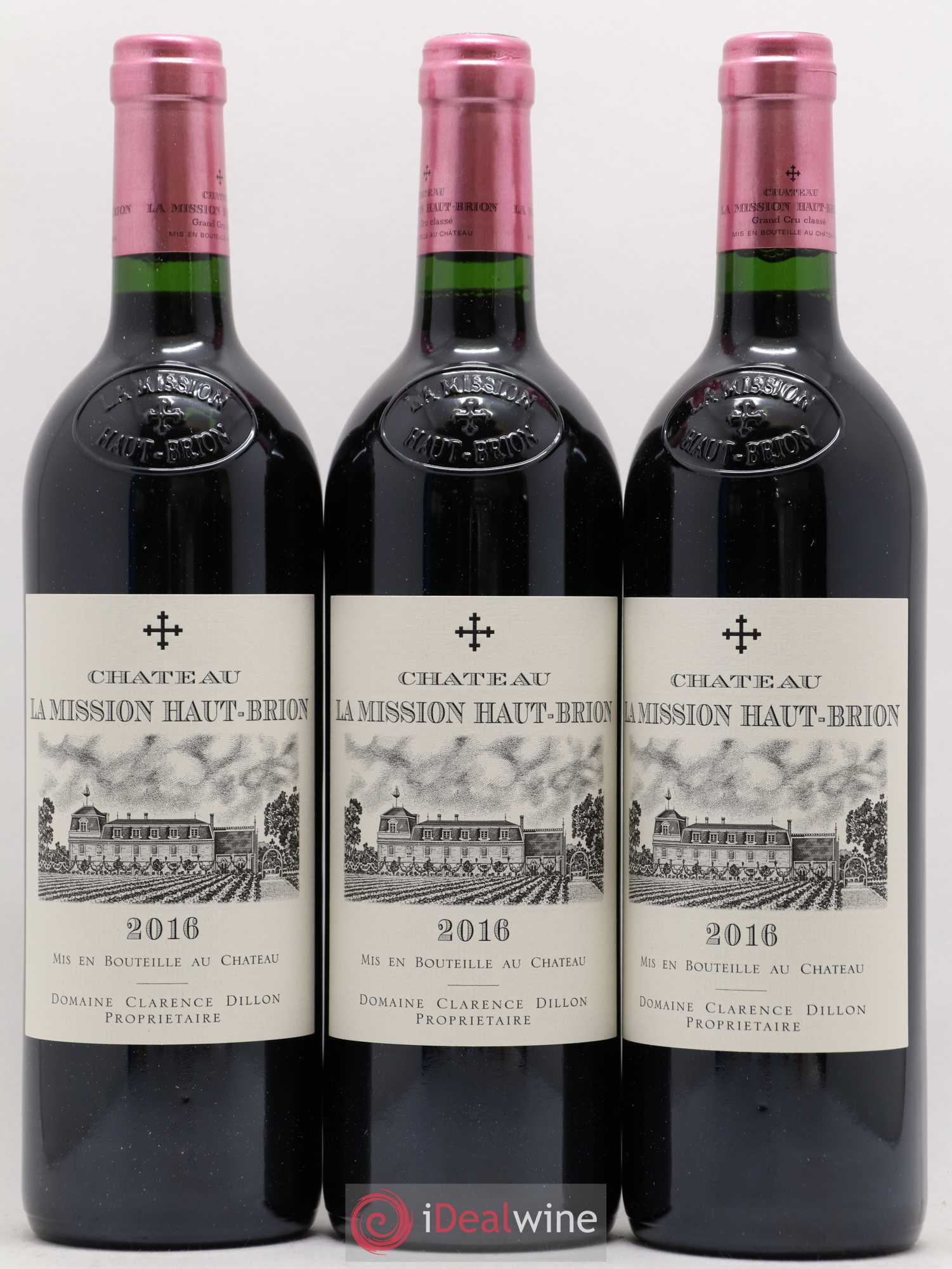 Château la Mission Haut-Brion Cru Classé de Graves 2016 - Lot de 6 bouteilles - 1