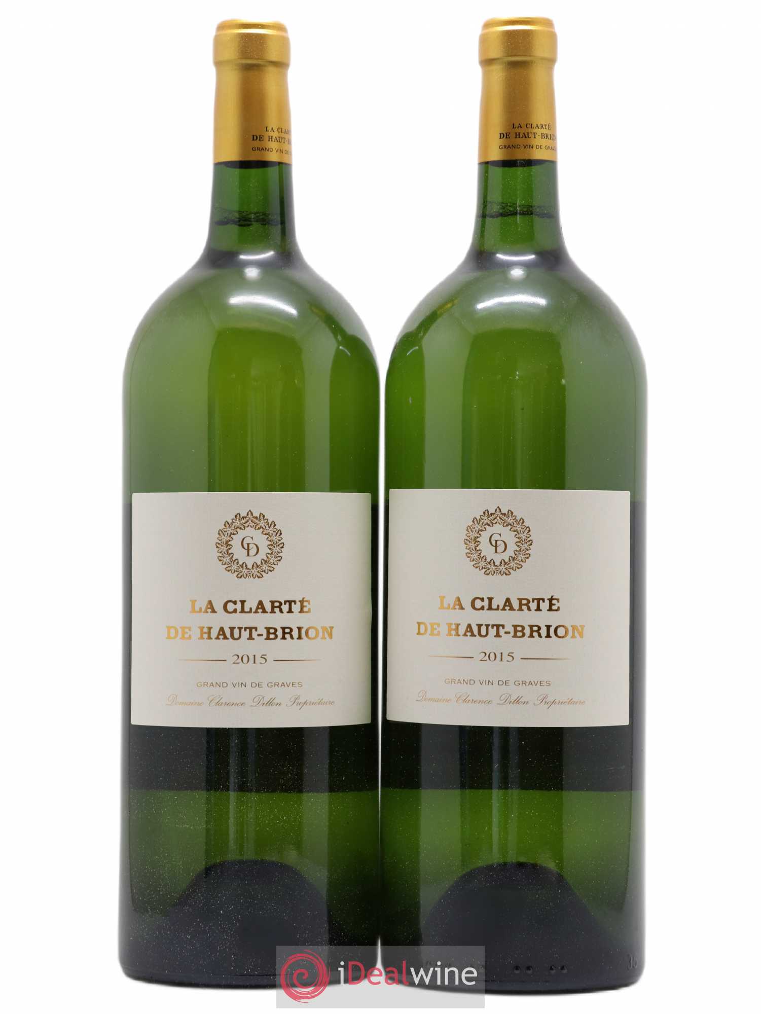 La Clarté de Haut Brion Second Vin 2015 - Lot de 2 magnums - 0