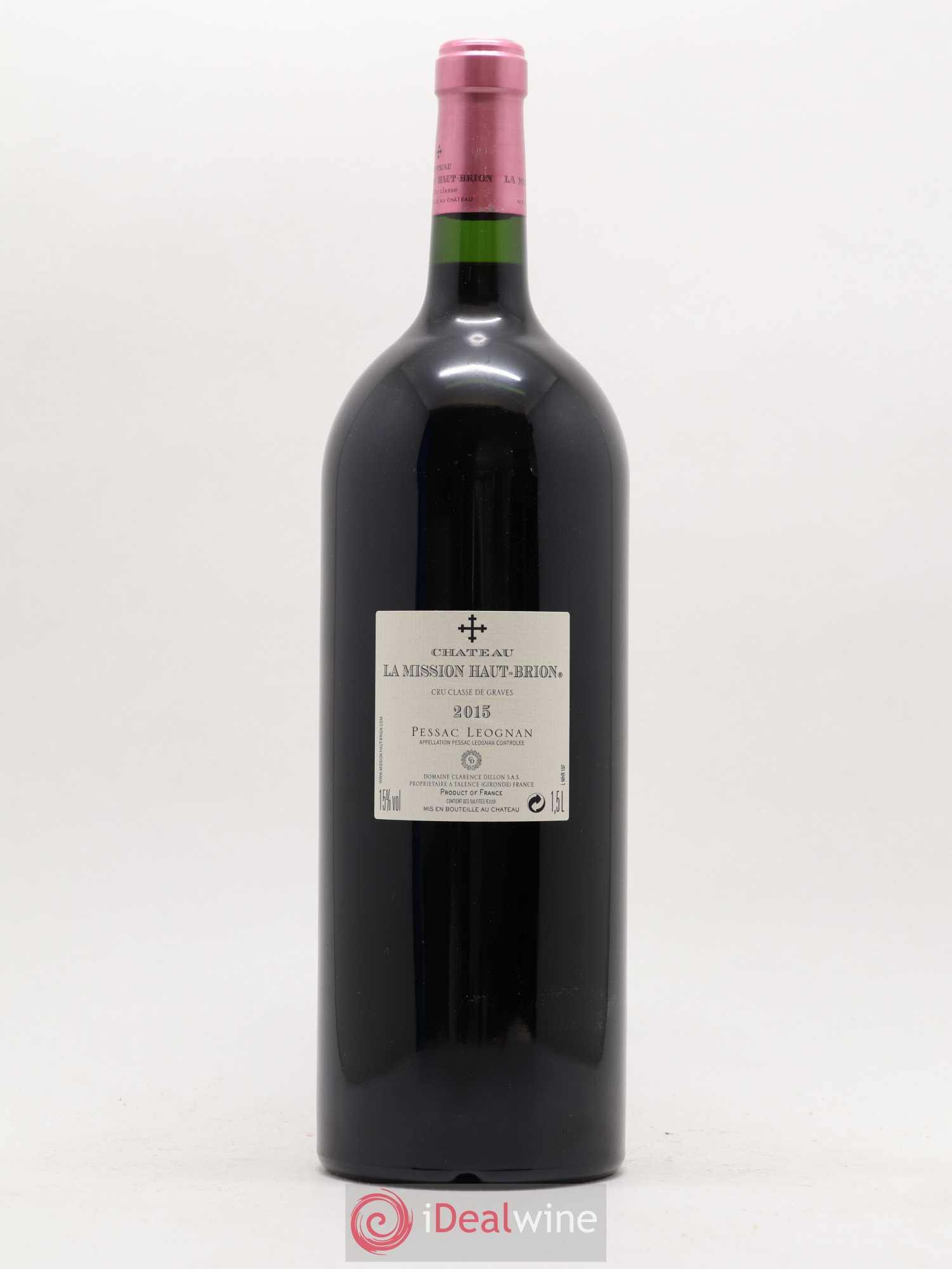 Château la Mission Haut-Brion Cru Classé de Graves 2015 - Lot de 1 magnum - 1