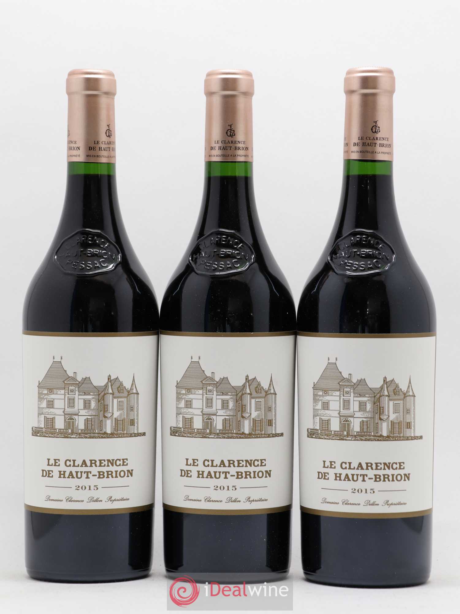 Clarence (Bahans) de Haut-Brion Second Vin 2015 - Lot de 12 bouteilles - 1