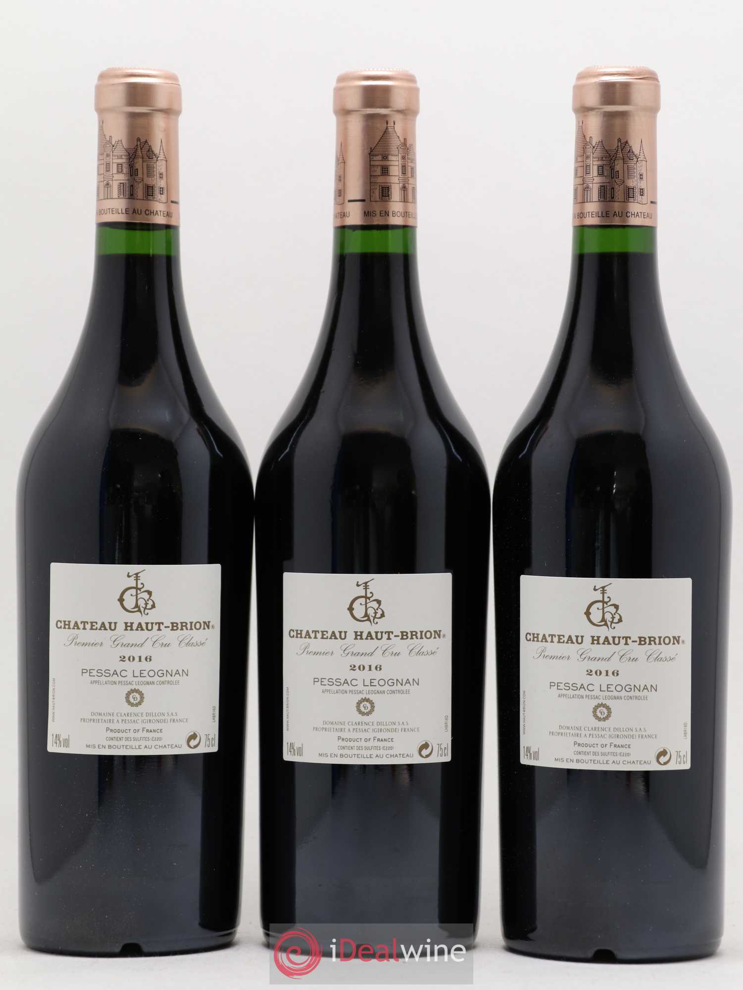 Château Haut Brion 1er Grand Cru Classé 2016 - Lot de 6 bouteilles - 4