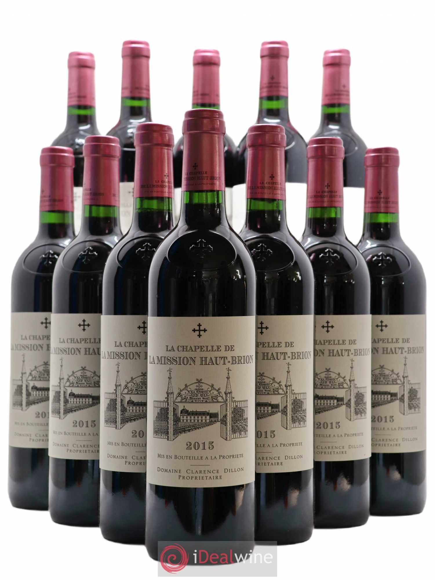 La Chapelle de La Mission Haut-Brion Second Vin 2015 - Lot de 12 bouteilles - 0