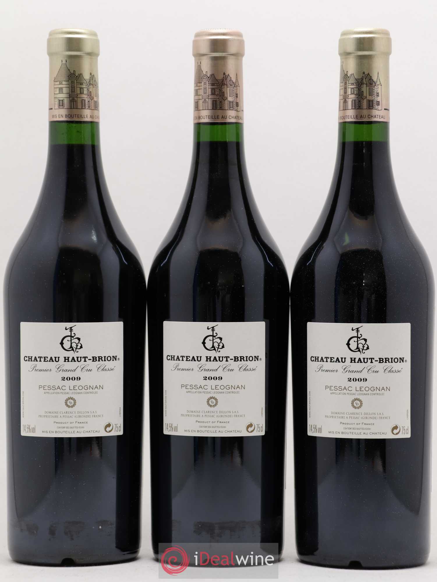 Château Haut Brion 1er Grand Cru Classé 2009 - Lot de 6 bouteilles - 4