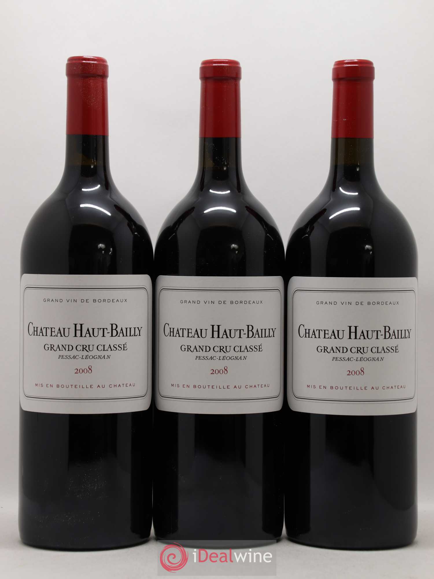 Château Haut-Bailly Cru Classé de Graves 2008 - Lot de 6 magnums - 2