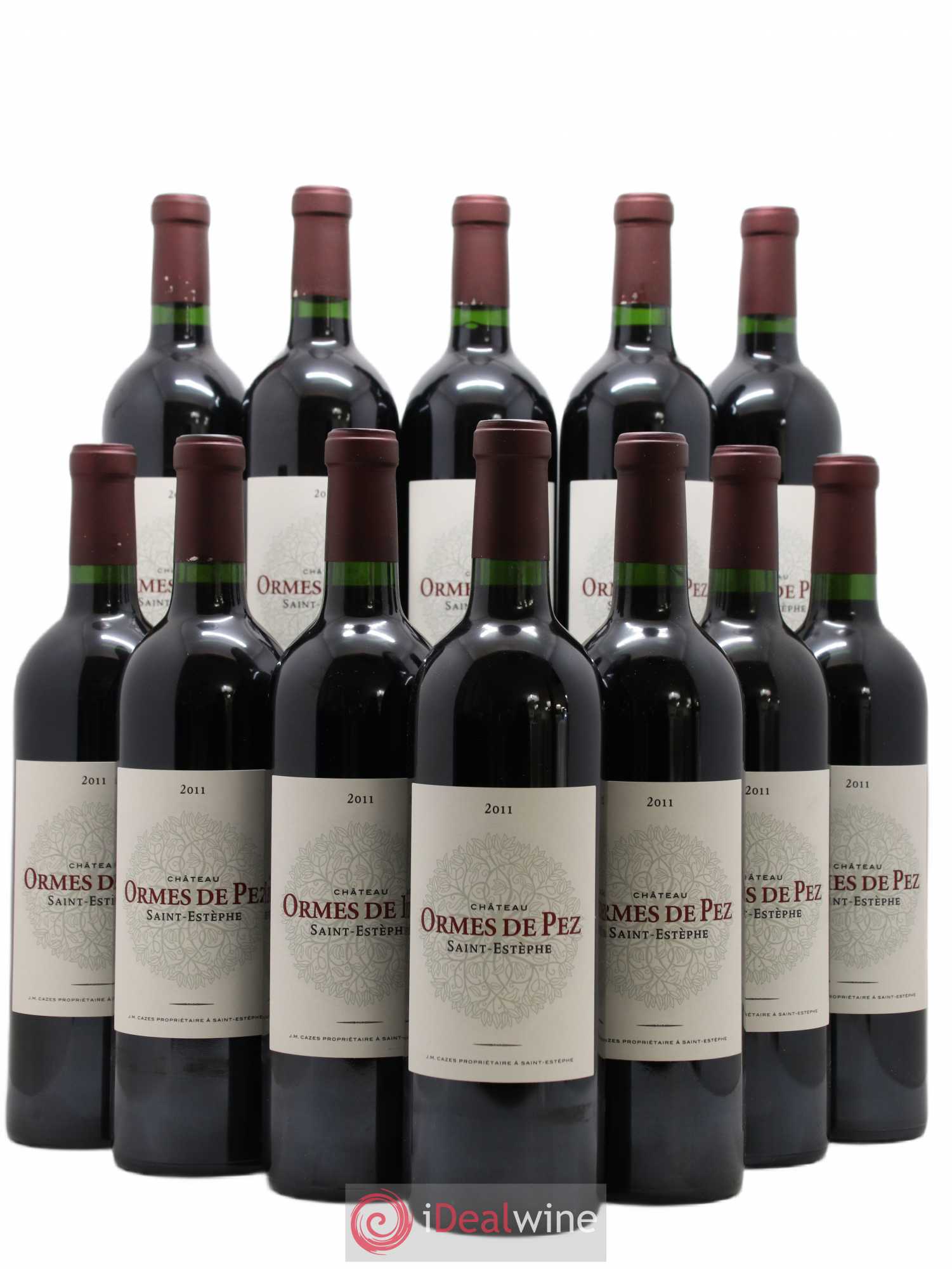 Château les Ormes de Pez 2011 - Lot de 12 bouteilles - 0