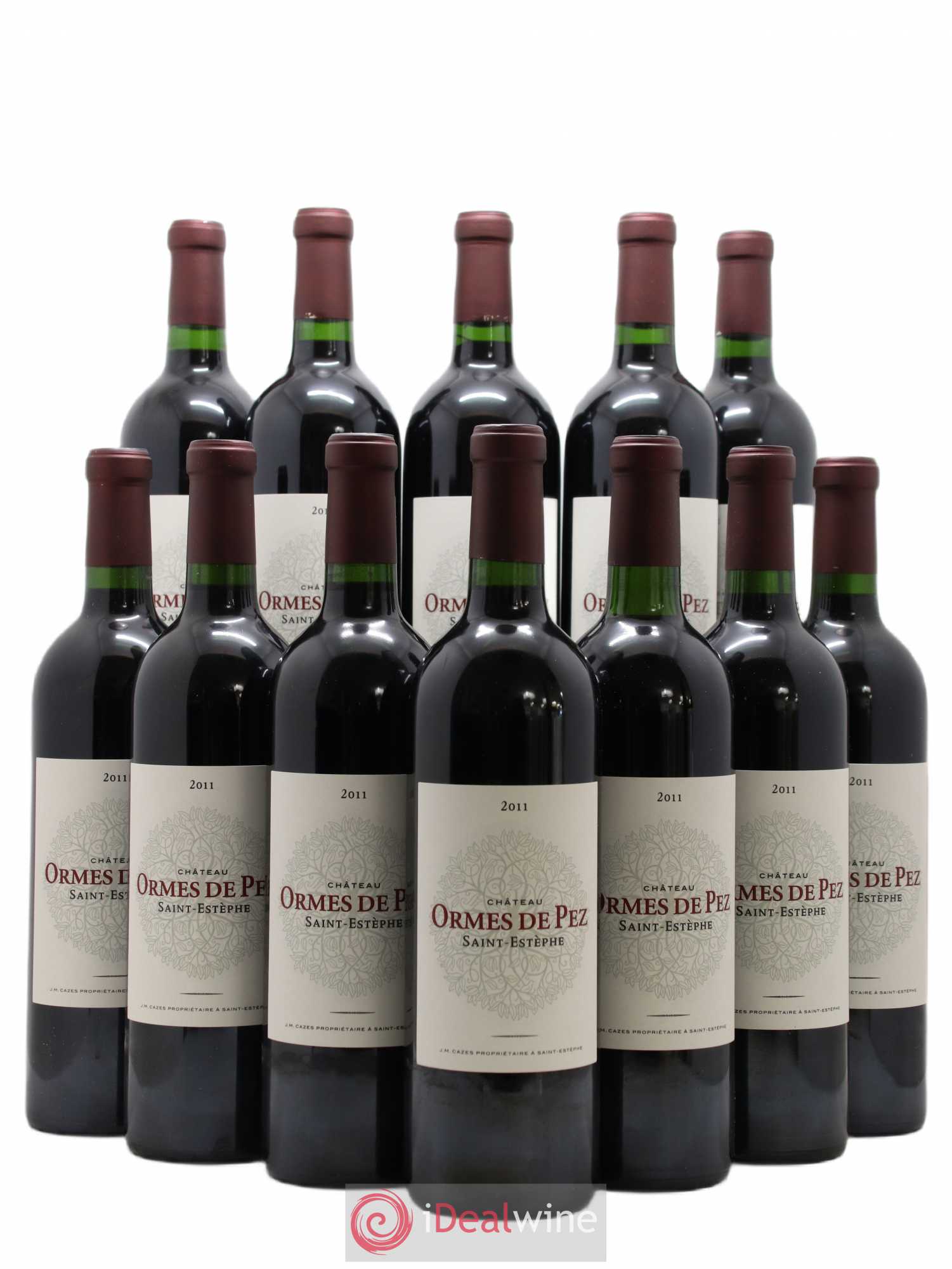 Château les Ormes de Pez 2011 - Lot de 12 bouteilles - 0