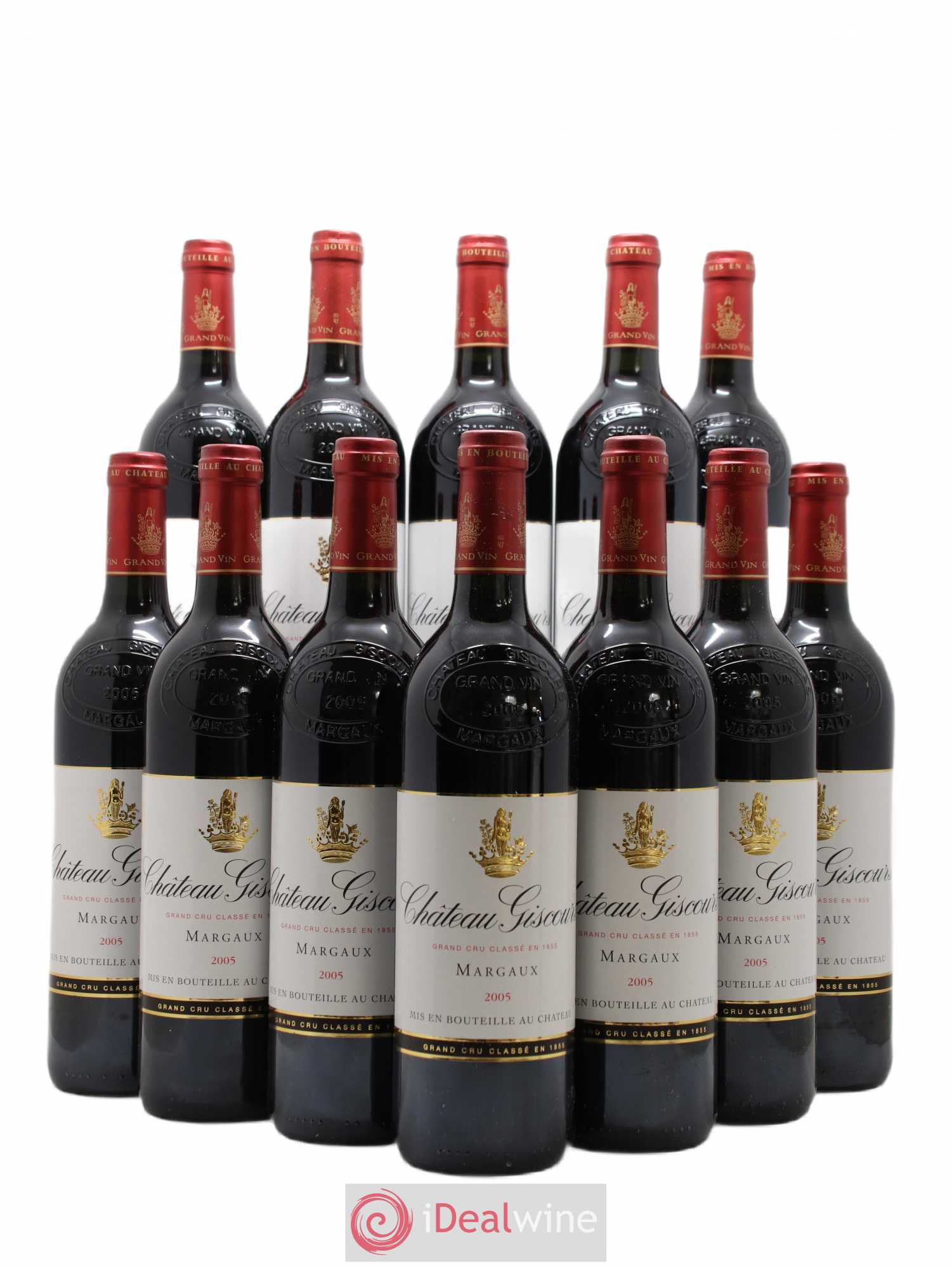 Château Giscours 3ème Grand Cru Classé 2005 - Lot de 12 bouteilles - 0