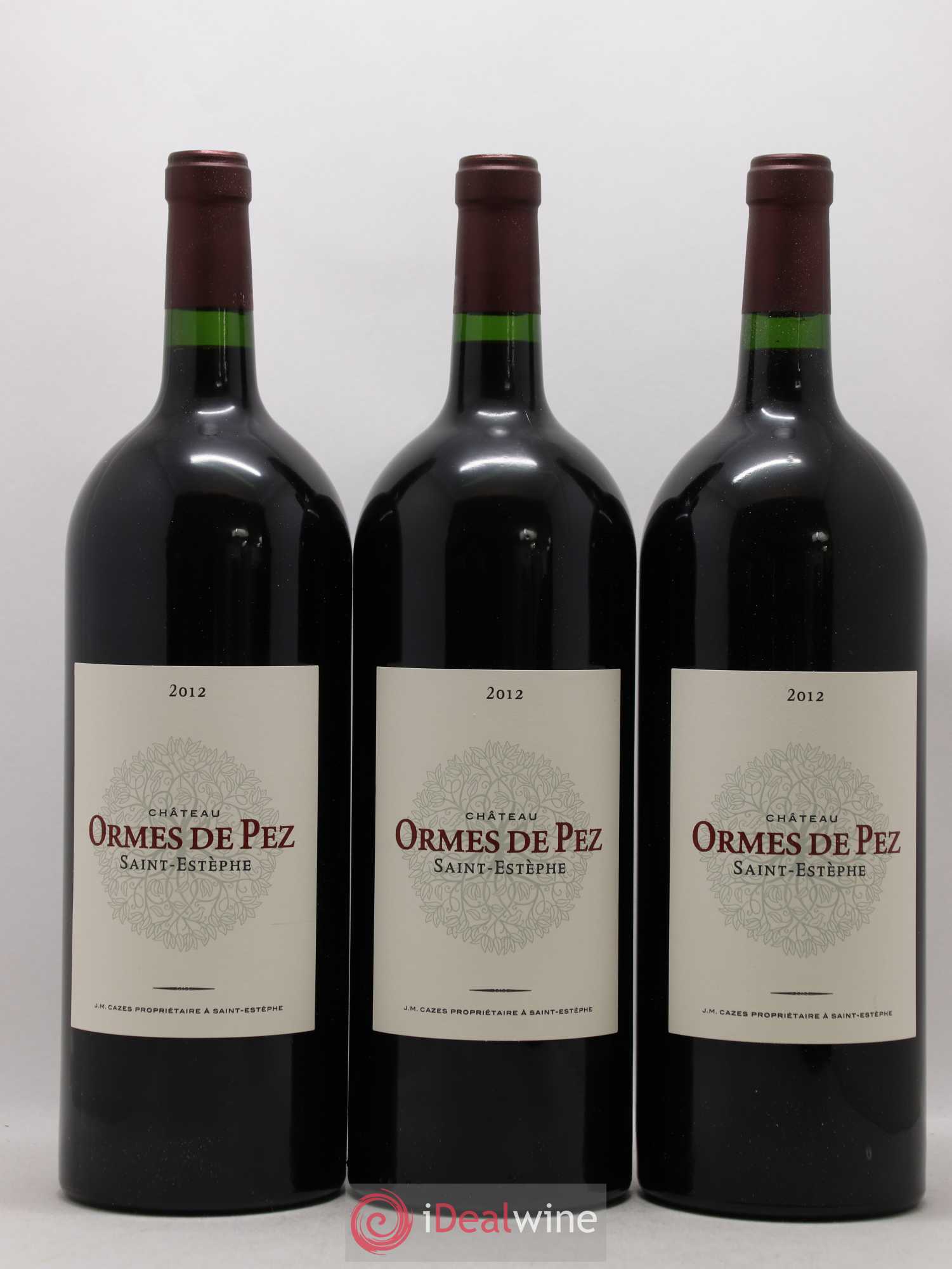 Château les Ormes de Pez 2012 - Lot de 6 magnums - 2