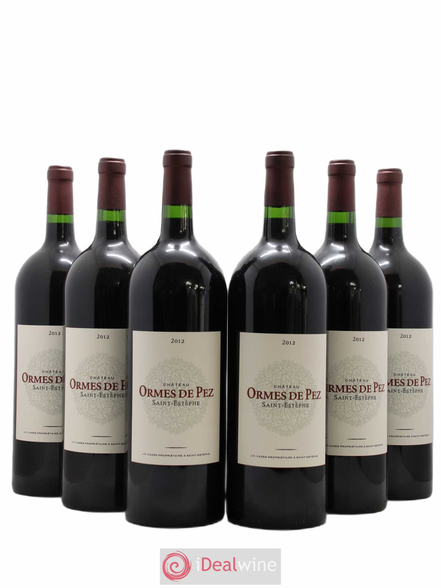 Château les Ormes de Pez 2012 - Lot de 6 magnums - 0