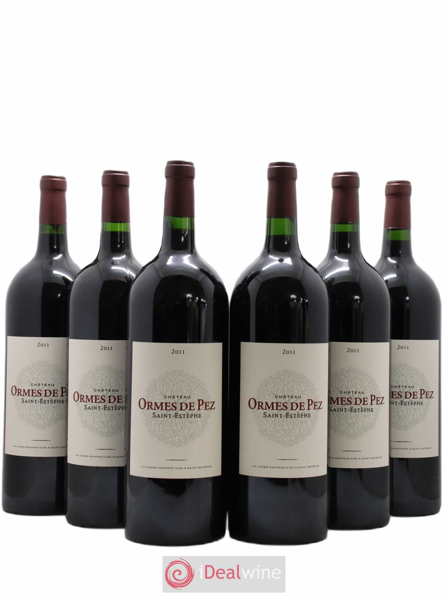 Château les Ormes de Pez 2011 - Lot de 6 magnums - 0