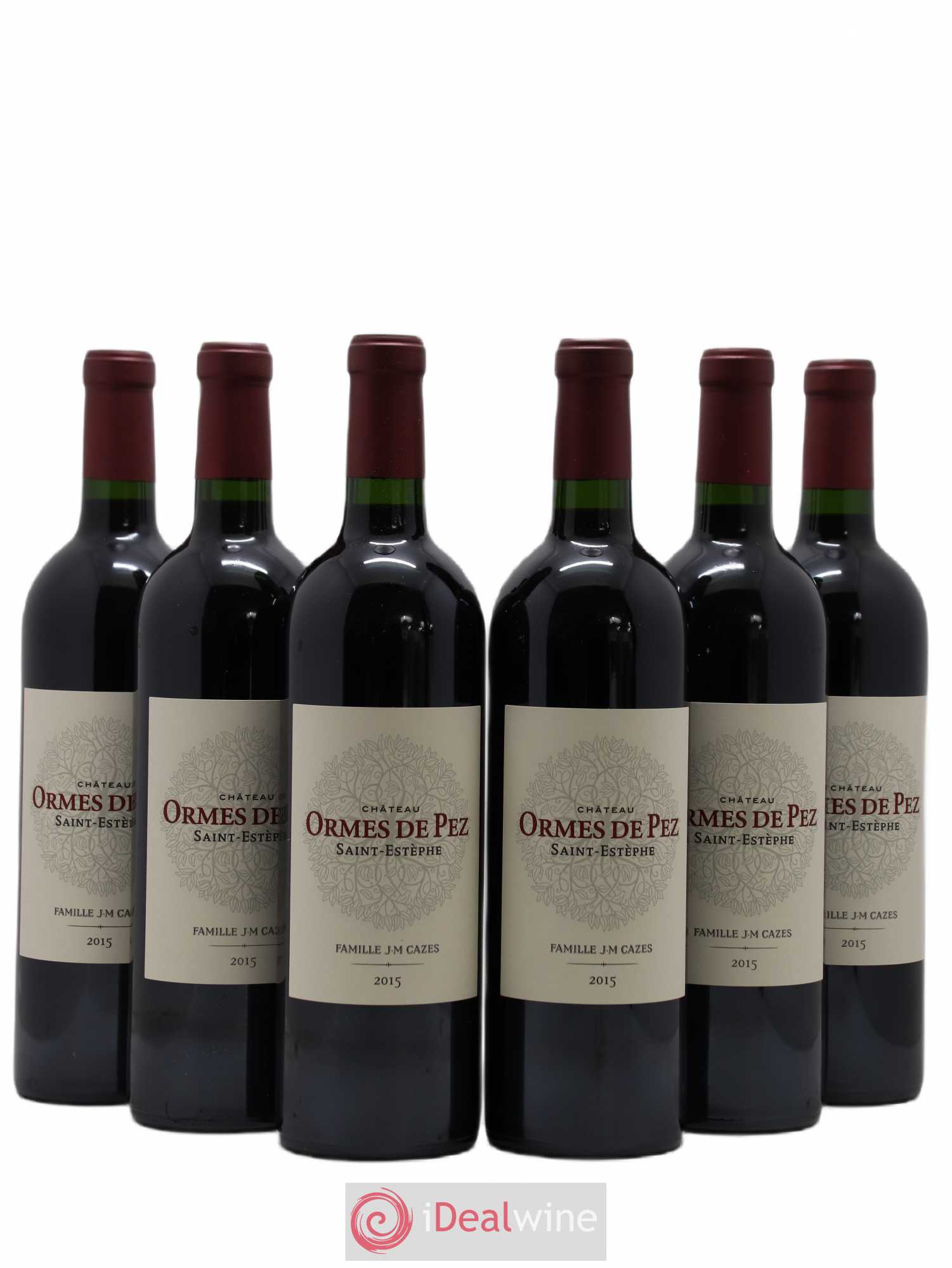 Château les Ormes de Pez 2015 - Lot de 6 bouteilles - 0