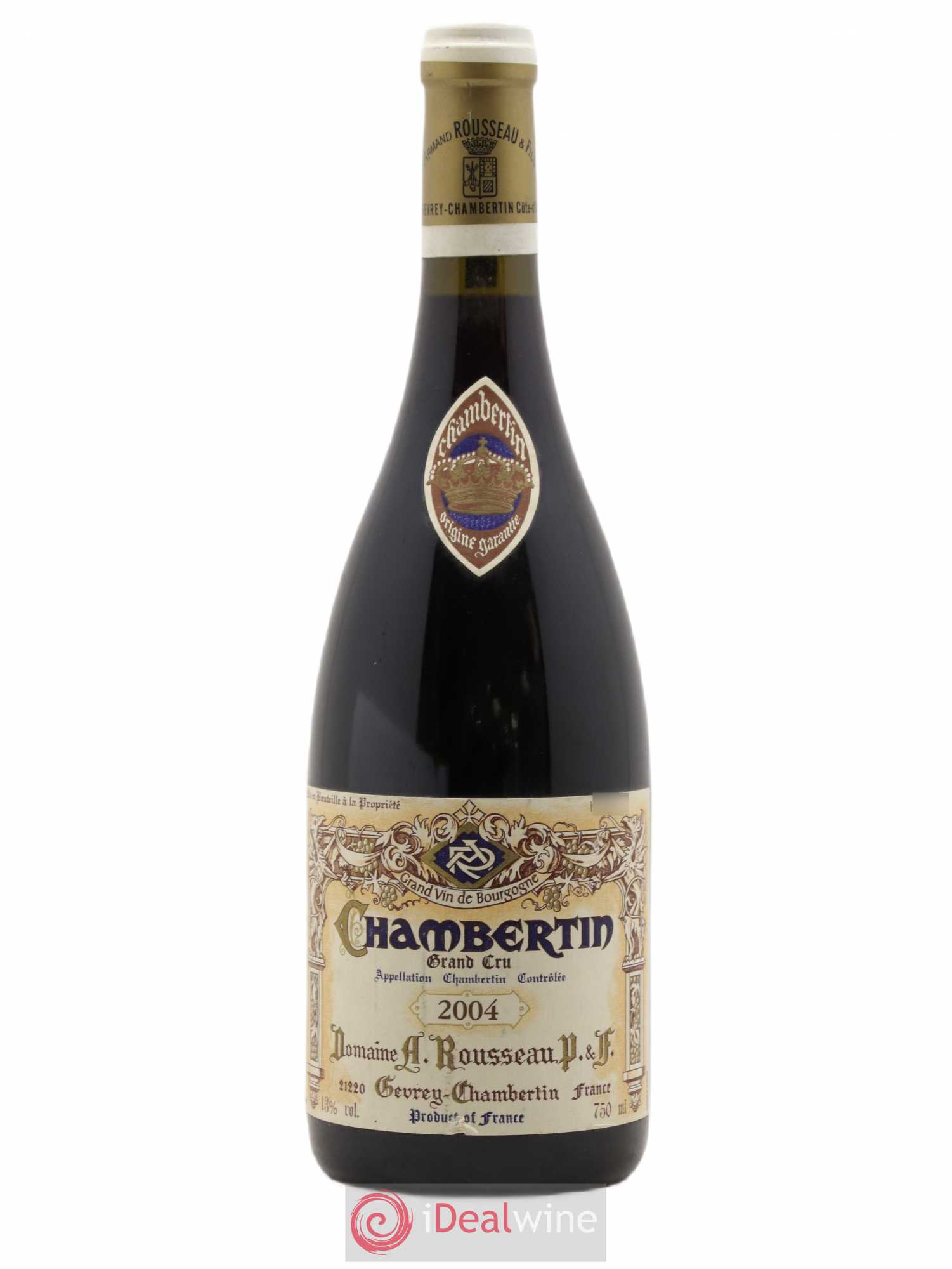 Chambertin Grand Cru Armand Rousseau (Domaine) 2004 - Lot de 1 bouteille - 0
