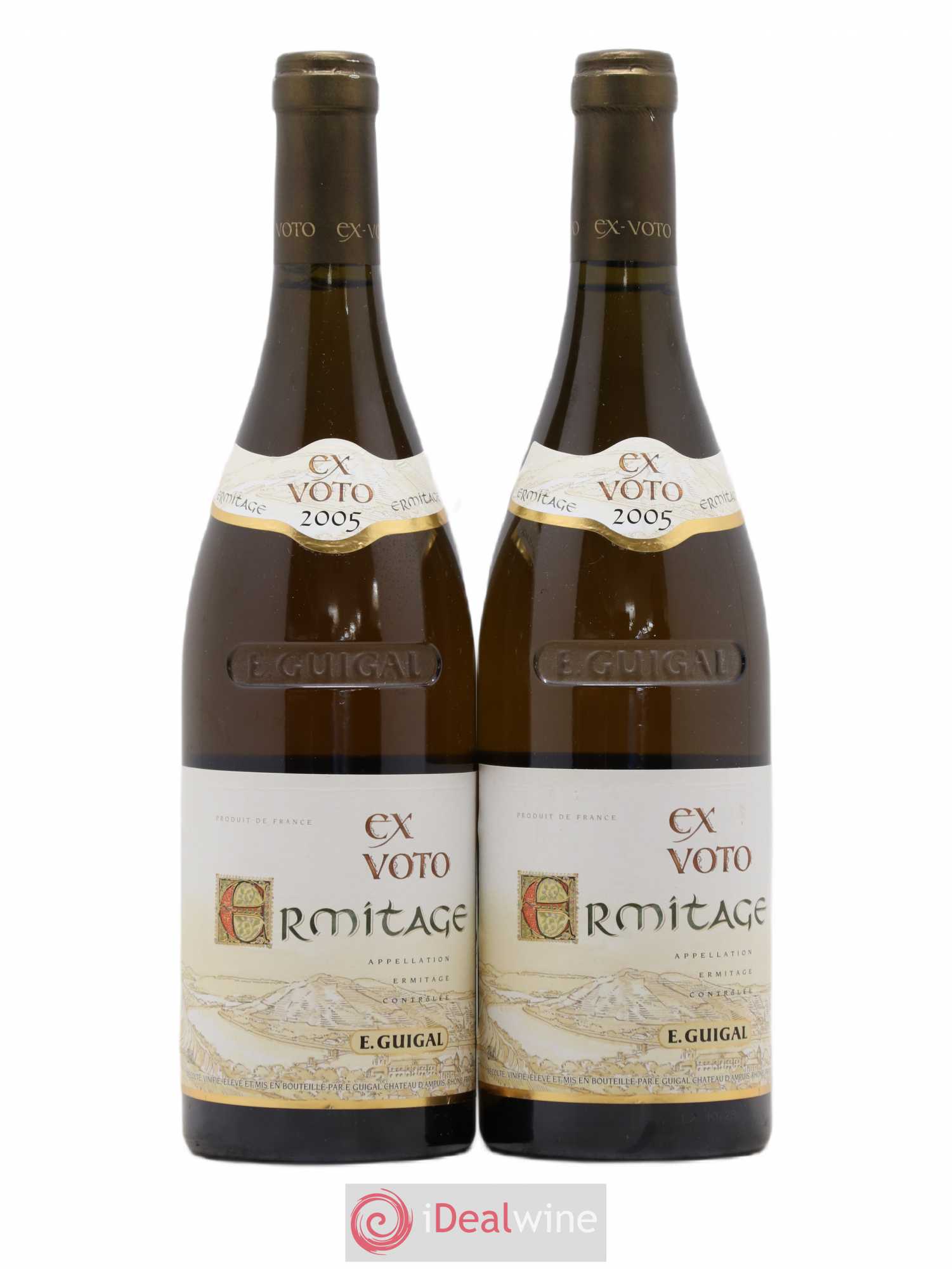 Ermitage Ex Voto Guigal 2005 - Lot de 2 bouteilles - 0
