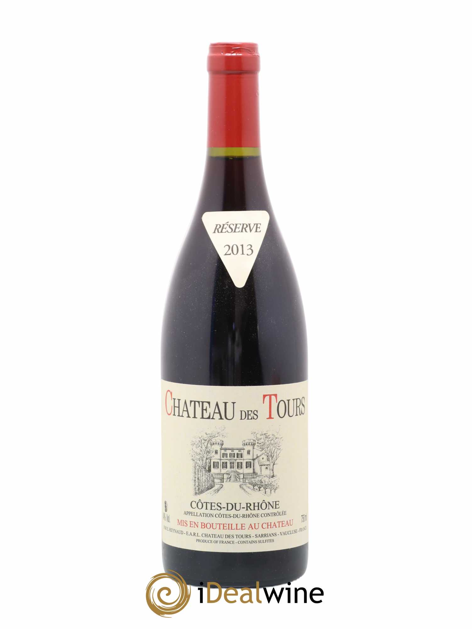 Côtes-du-Rhône Château des Tours Emmanuel Reynaud 2013 - Lot de 1 bouteille - 0