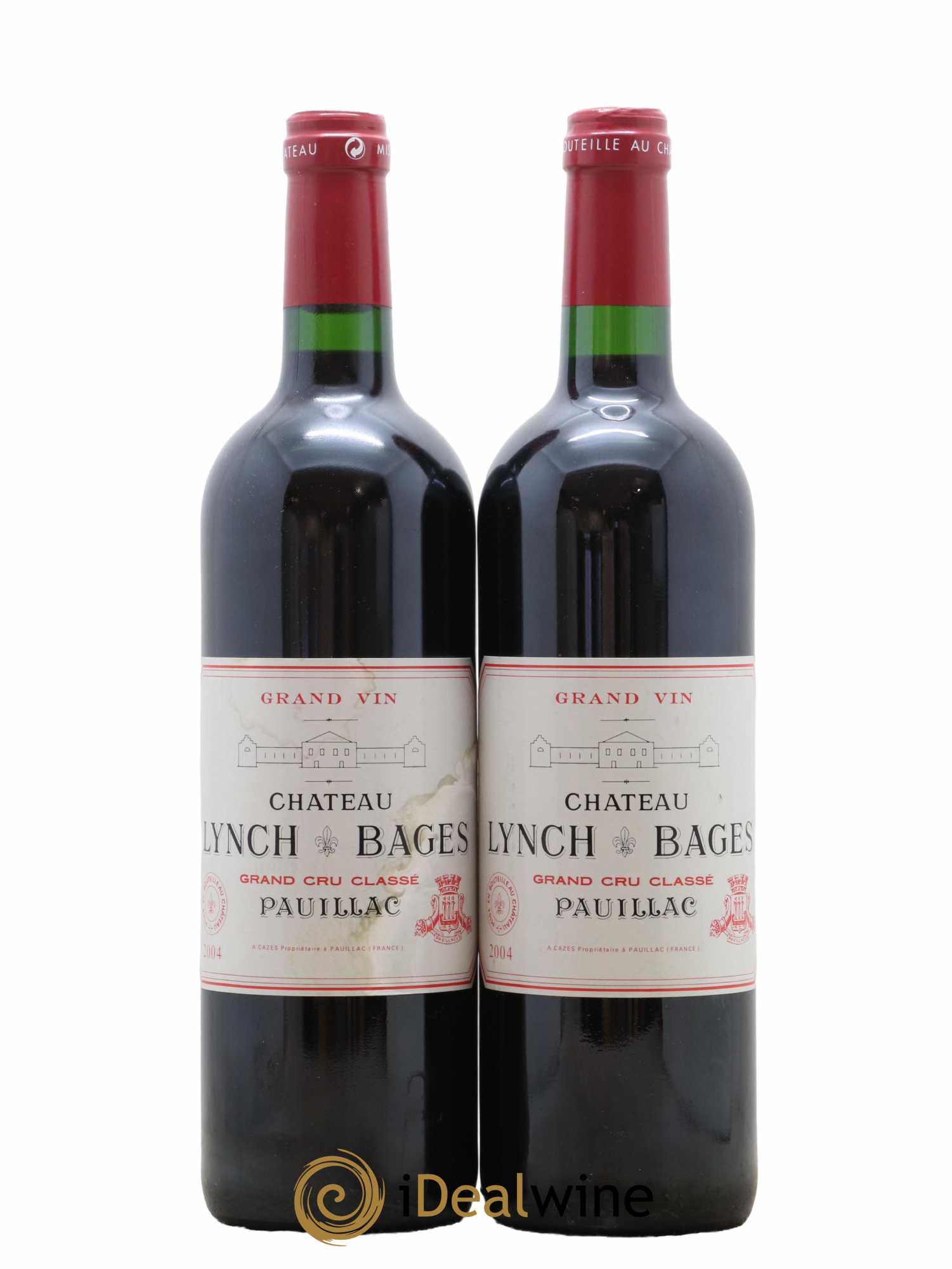 Château Lynch Bages 5ème Grand Cru Classé 2004 - Lot de 2 bouteilles - 0