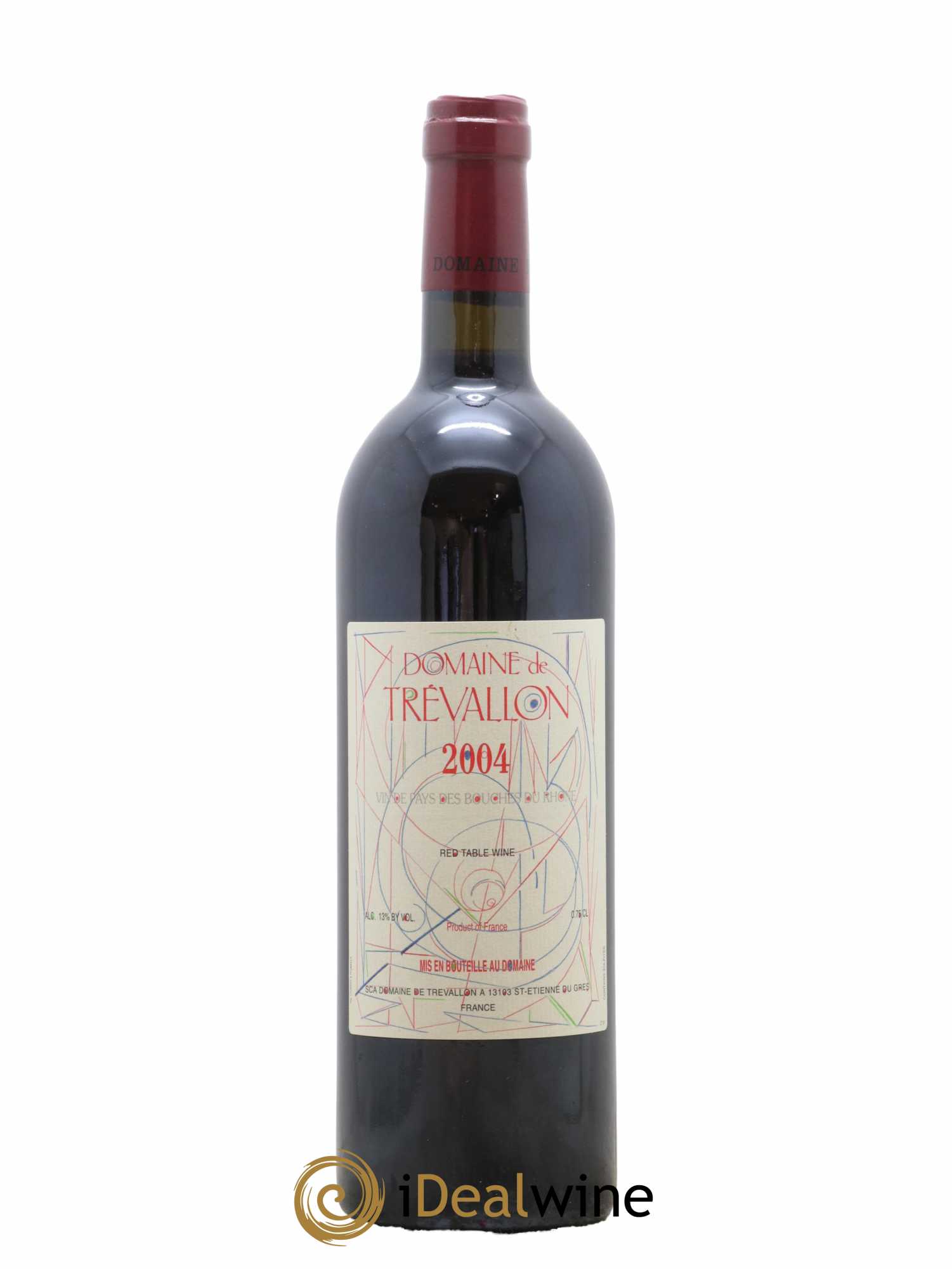 VDP Bouches du Rhône Trévallon (Domaine de) Eloi Dürrbach 2004 - Lot de 1 bouteille - 0