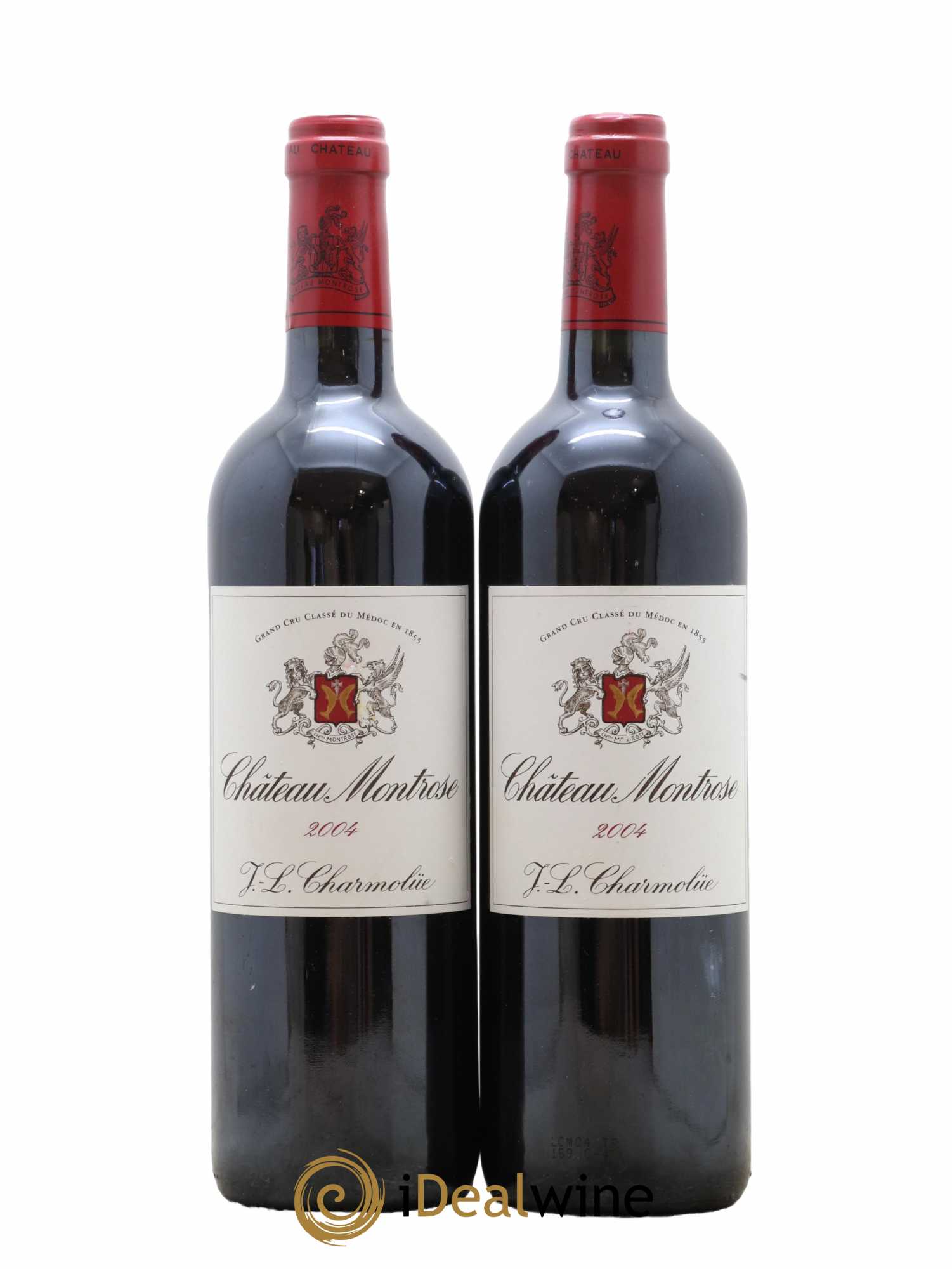 Château Montrose 2ème Grand Cru Classé 2004 - Lot de 2 bouteilles - 0