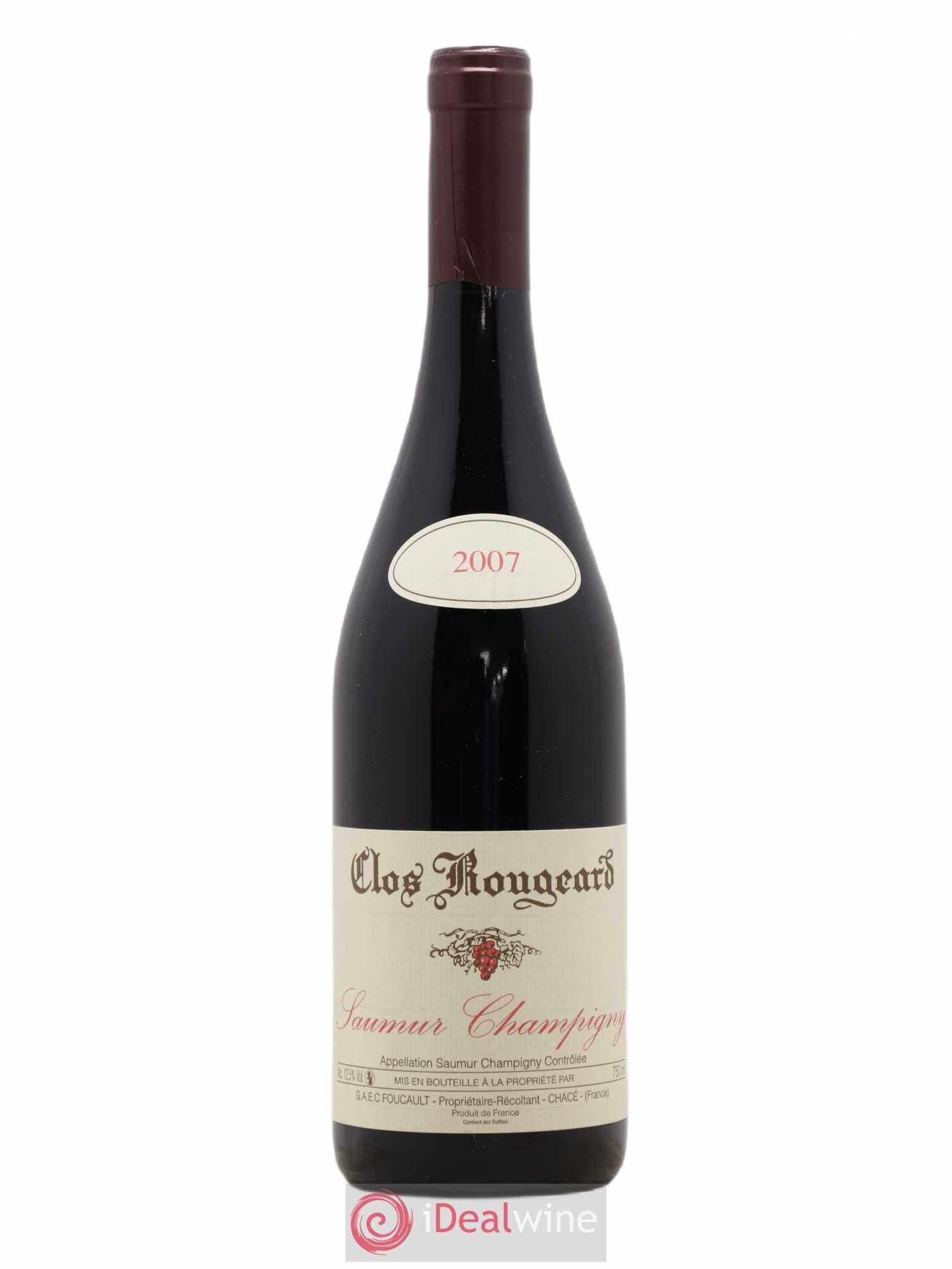Saumur-Champigny Clos Rougeard 2007 - Lot de 1 bouteille - 0
