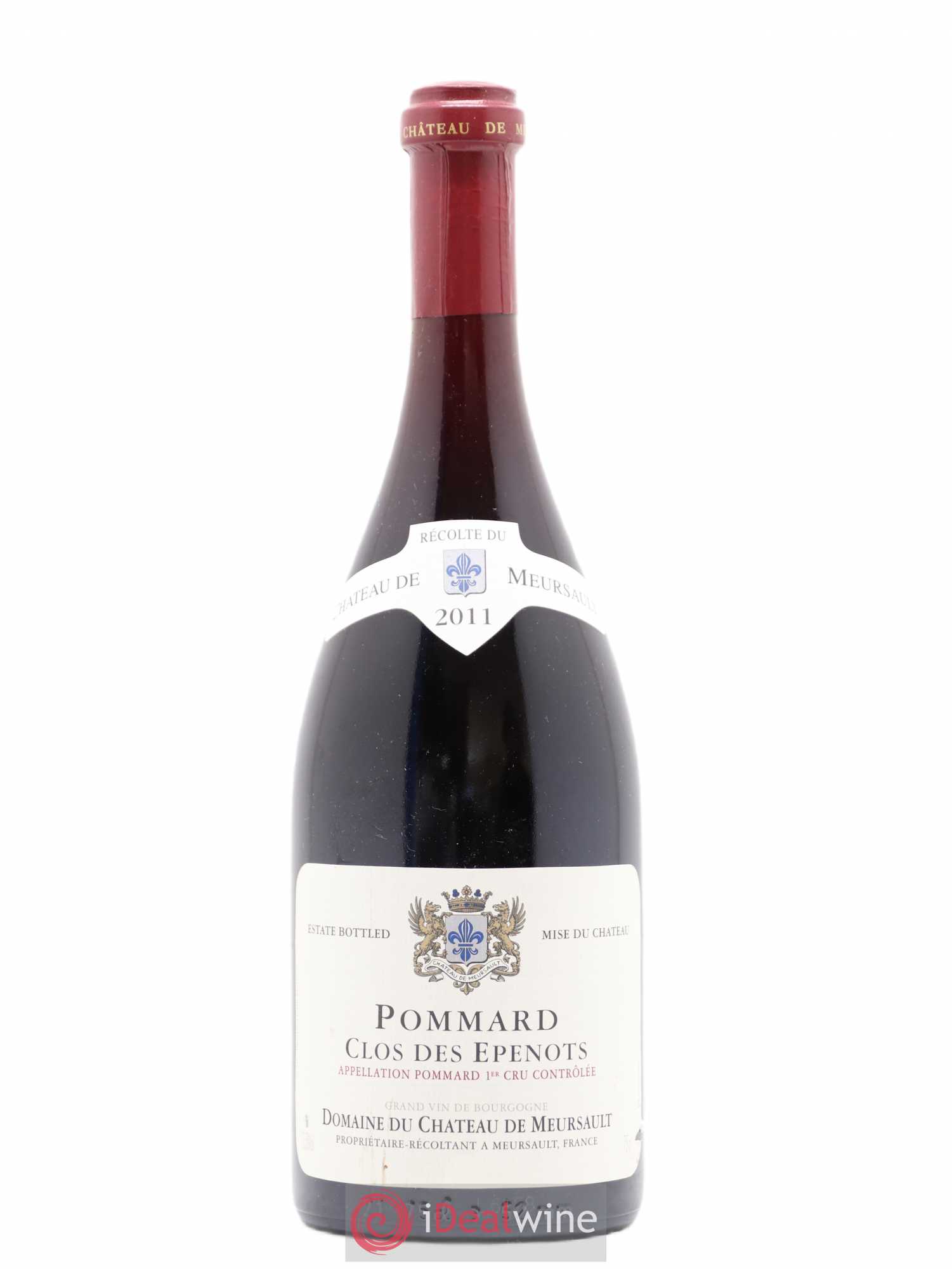 Pommard 1er Cru Clos des Epenots Château de Meursault 2011 - Lot de 1 bouteille - 0
