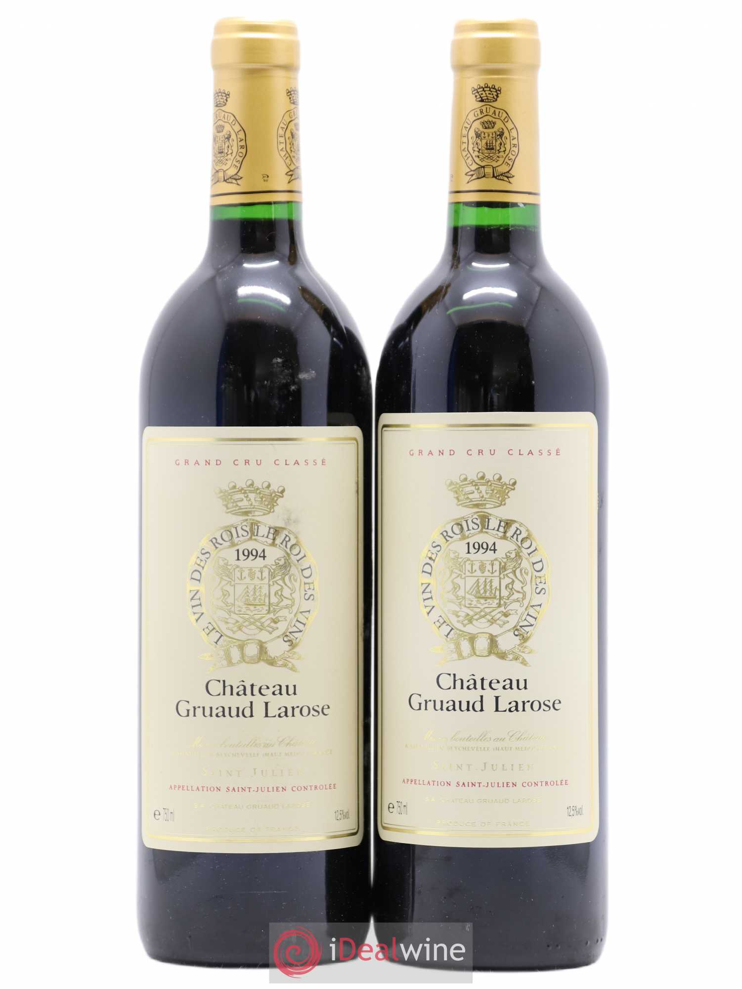 Château Gruaud Larose 2ème Grand Cru Classé 1994 - Lot de 2 bouteilles - 0