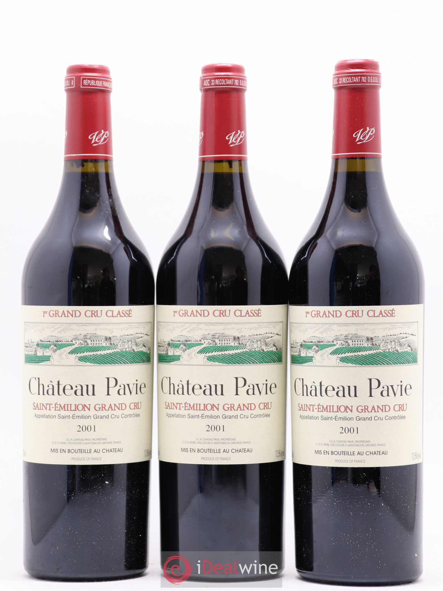 Château Pavie 1er Grand Cru Classé A 2001 - Lot de 12 bouteilles - 4