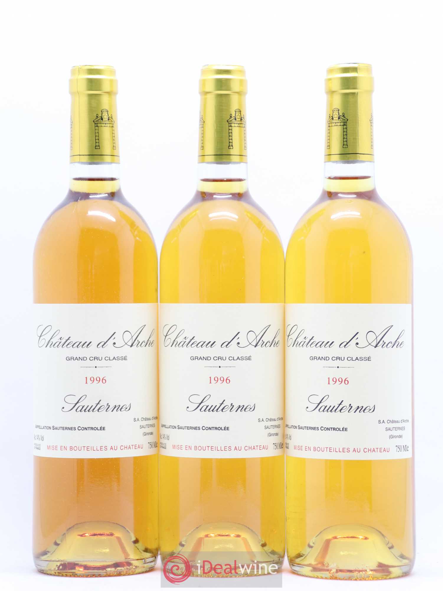 Château d' Arche 2ème Grand Cru Classé 1996 - Lotto di 6 bottiglie - 1
