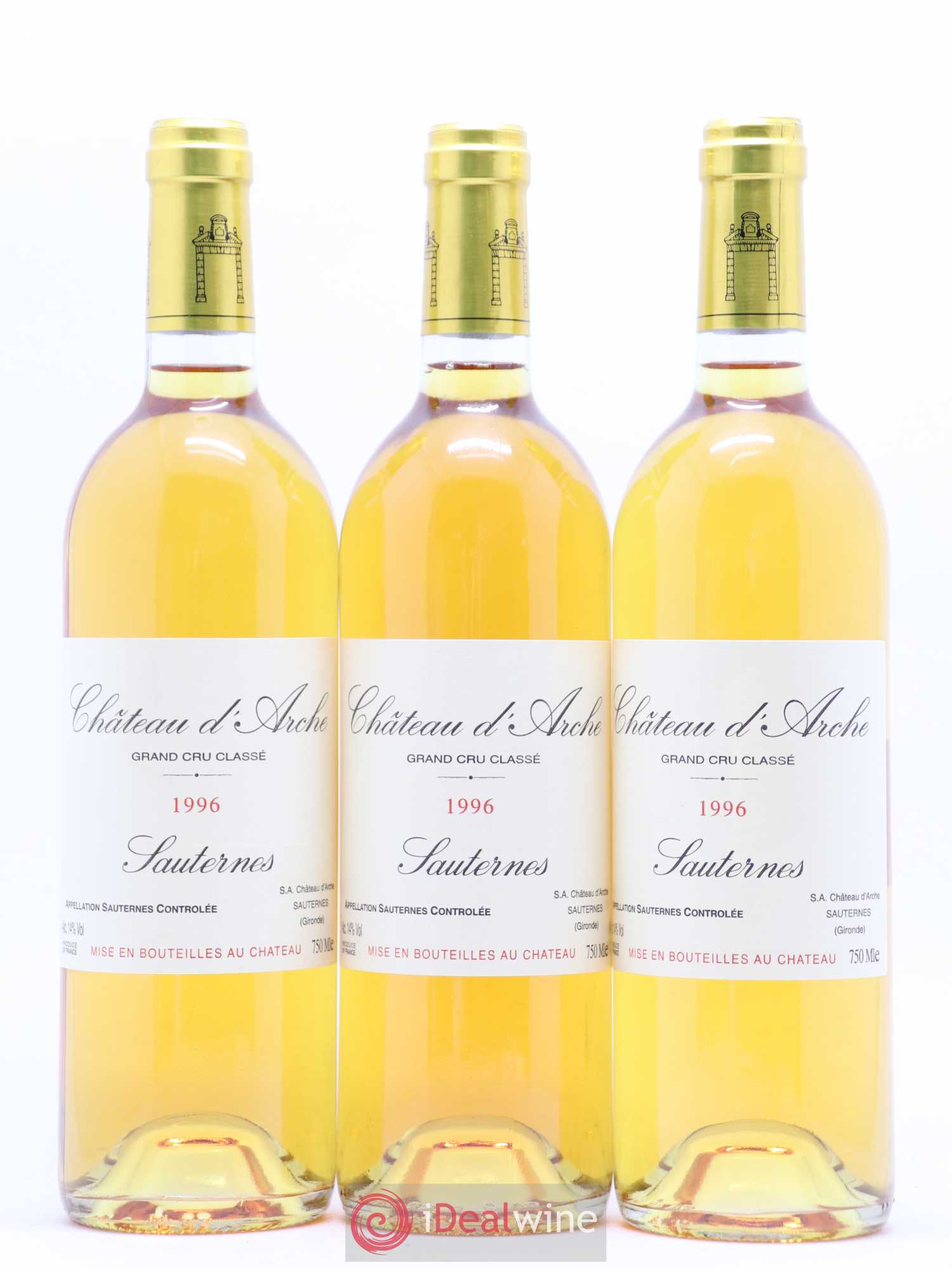 Château d' Arche 2ème Grand Cru Classé 1996 - Lotto di 6 bottiglie - 2