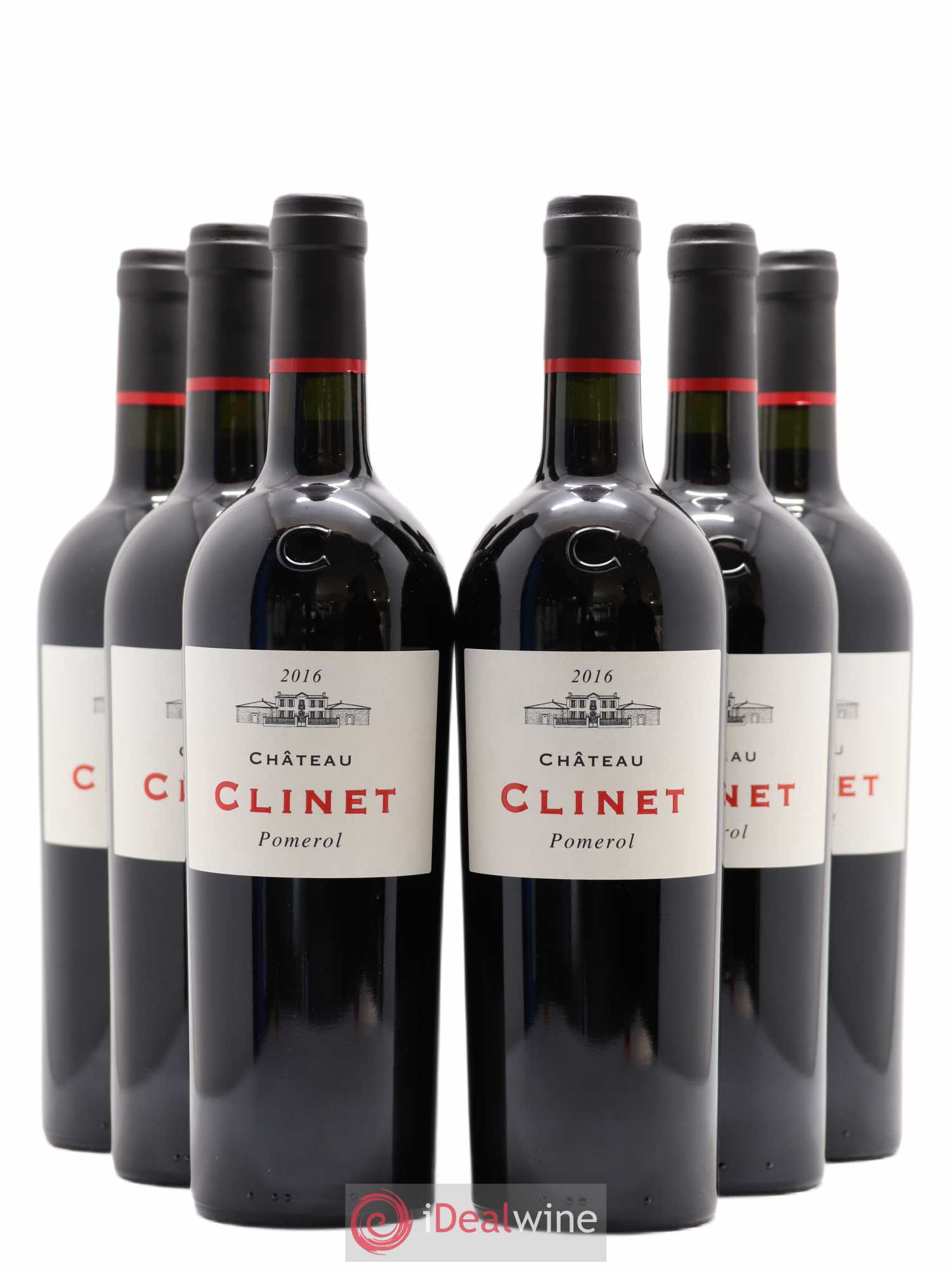 Château Clinet 2016 - Lot de 6 bouteilles - 0
