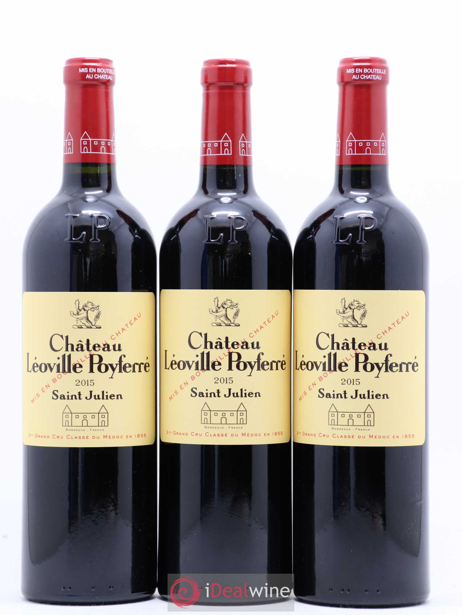 Château Léoville Poyferré 2ème Grand Cru Classé 2015 - Lot de 6 bouteilles - 2