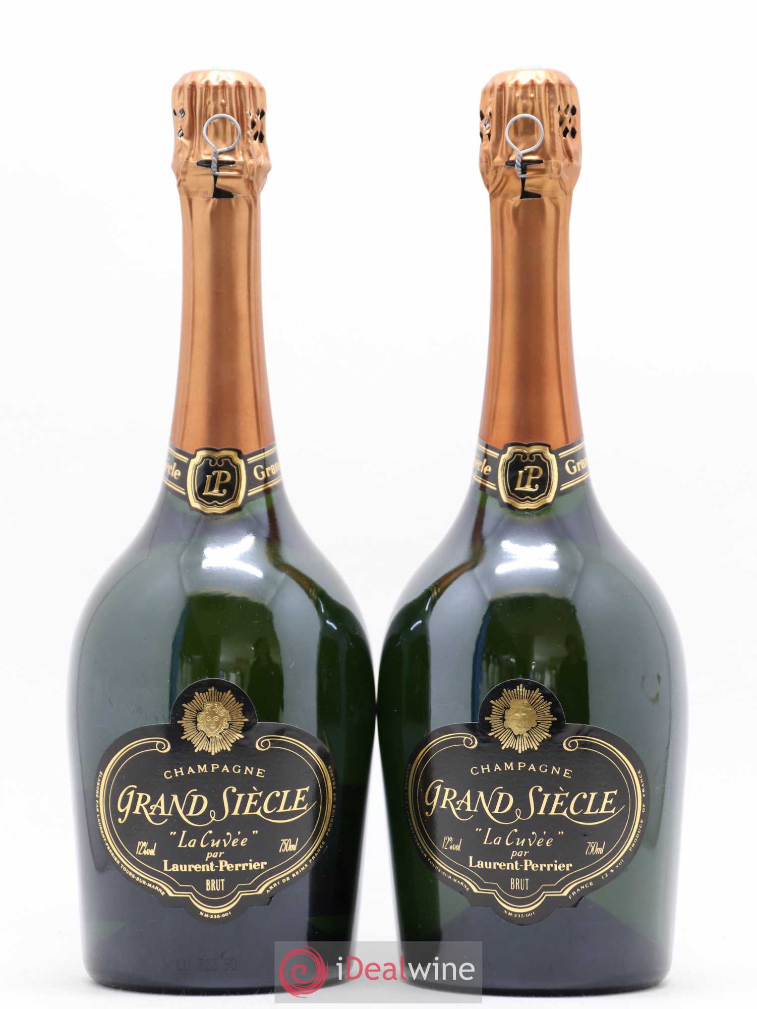 Grand Siècle Laurent Perrier La Cuvée - Lot of 2 bottles - 1
