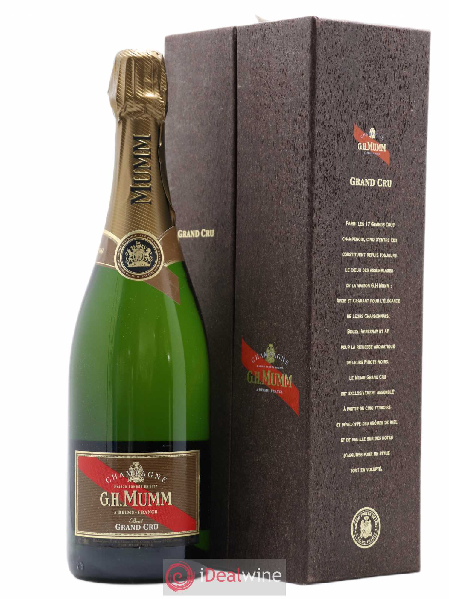 Champagne Grand Cru Mumm - Posten von 1 Flasche - 0