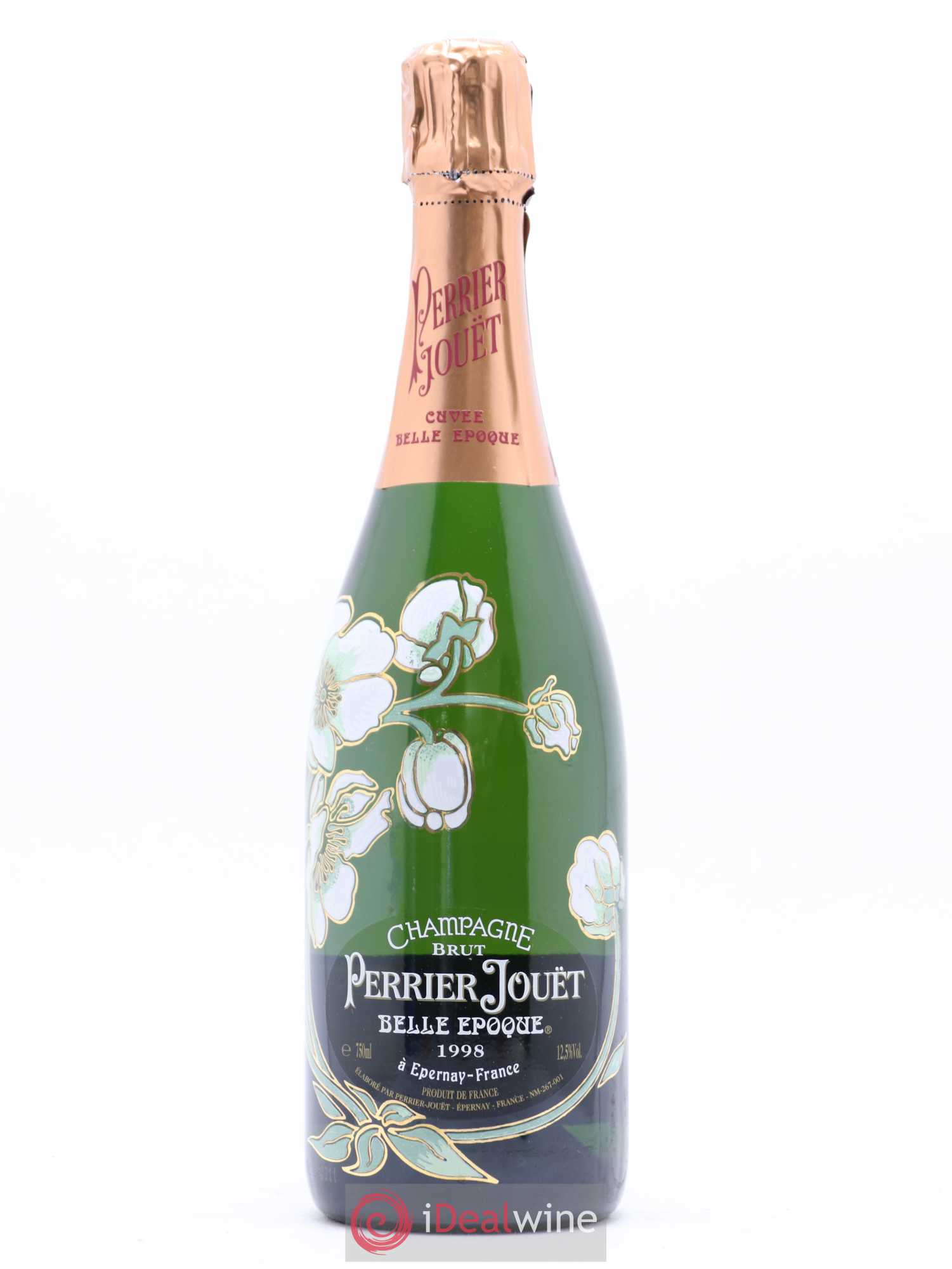 Cuvée Belle Epoque Brut Perrier-Jouët 1998 - Lot de 1 bouteille - 1