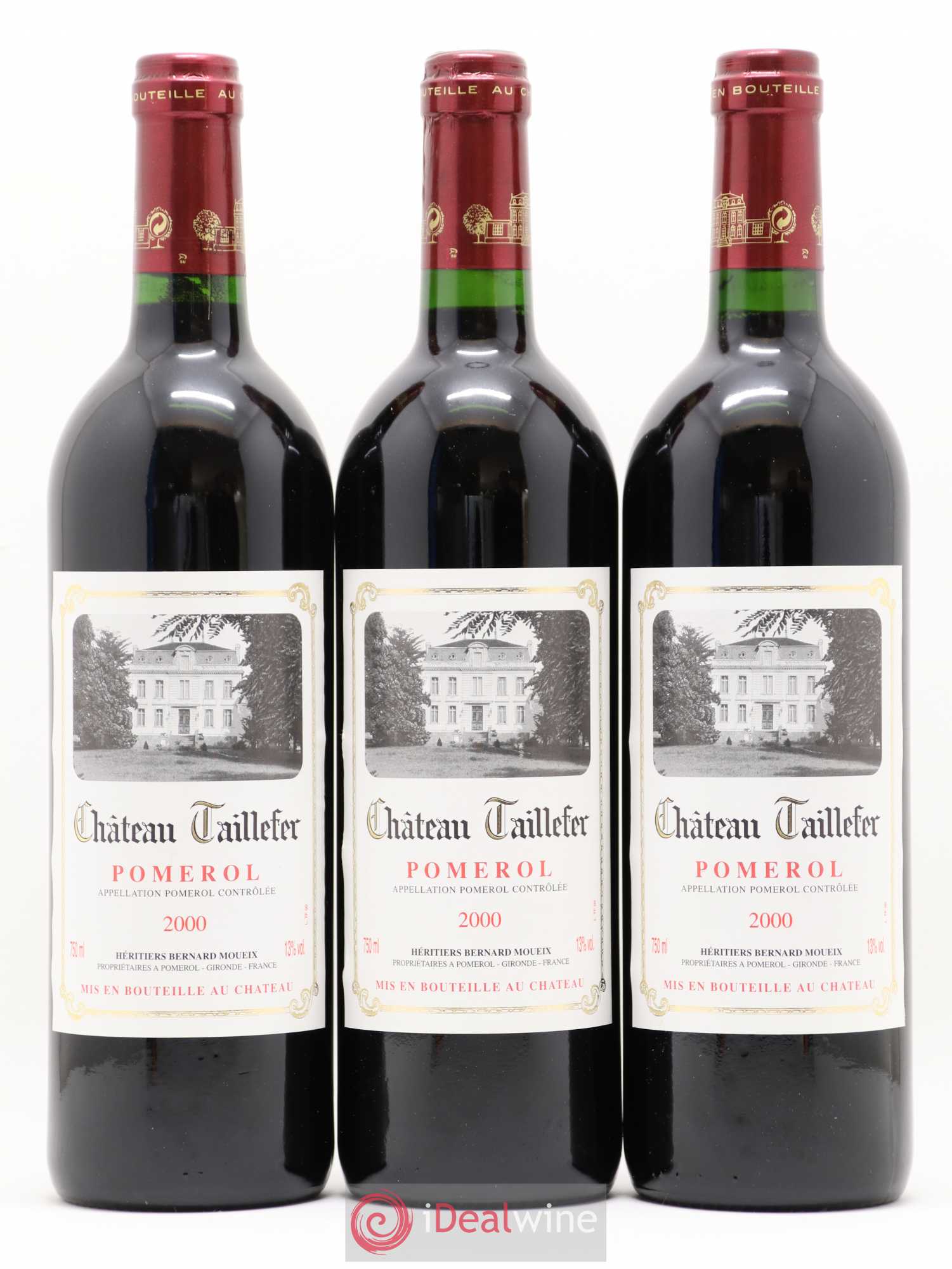 Château Taillefer 2000 - Lot de 6 bouteilles - 1