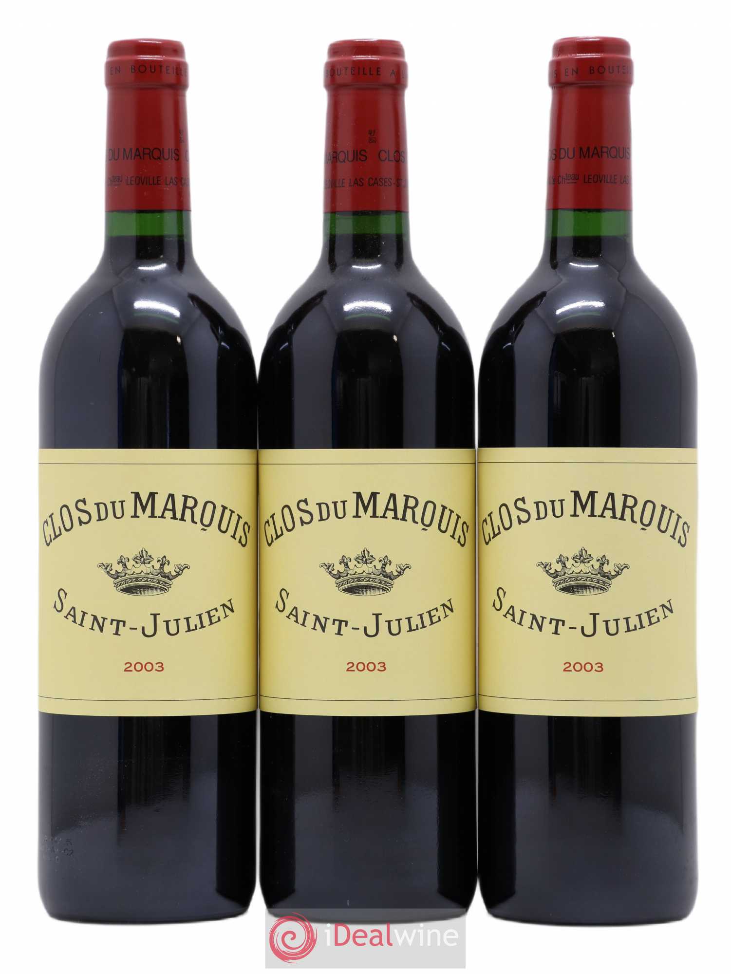 Clos du Marquis 2003 - Lot de 3 bouteilles - 0