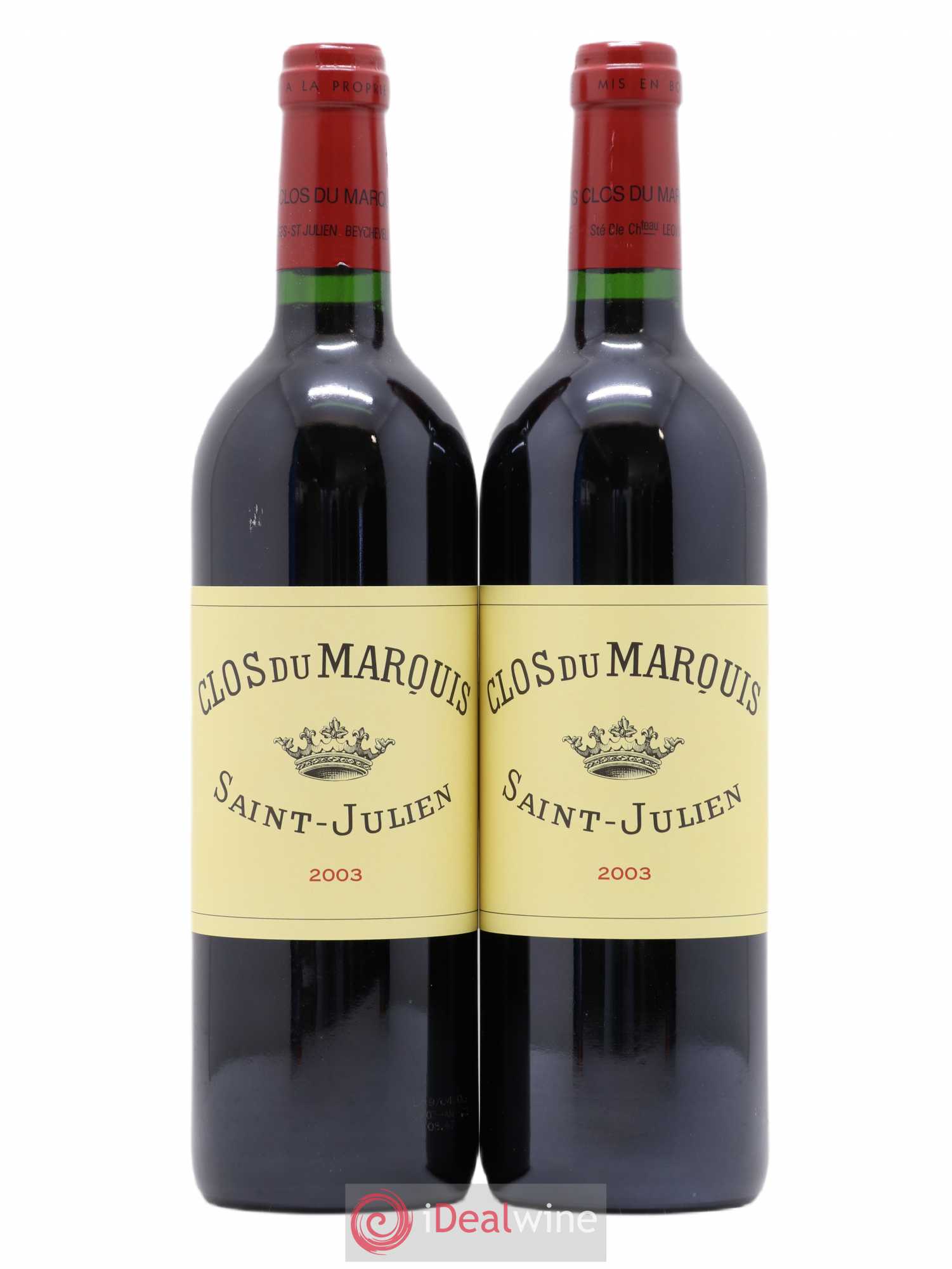 Clos du Marquis 2003 - Lot de 2 bouteilles - 0