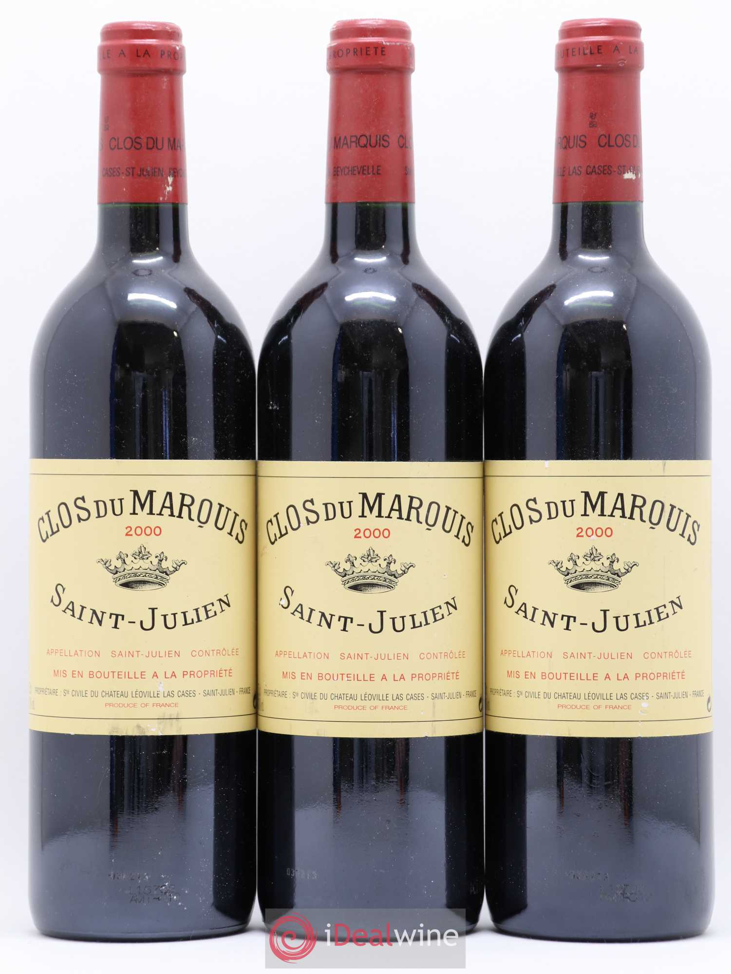Clos du Marquis 2000 - Lot de 6 bouteilles - 2