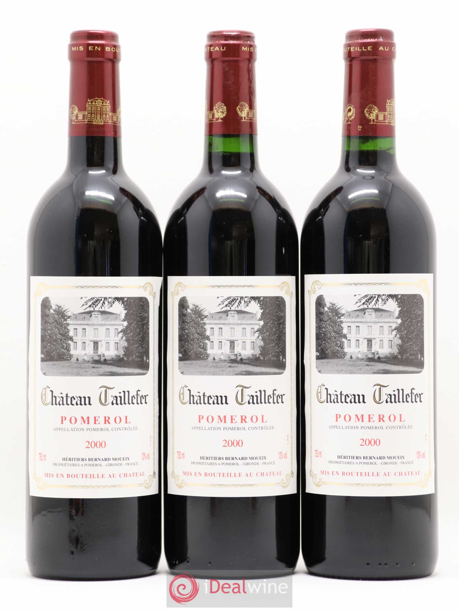 Château Taillefer 2000 - Lot de 6 bouteilles - 1