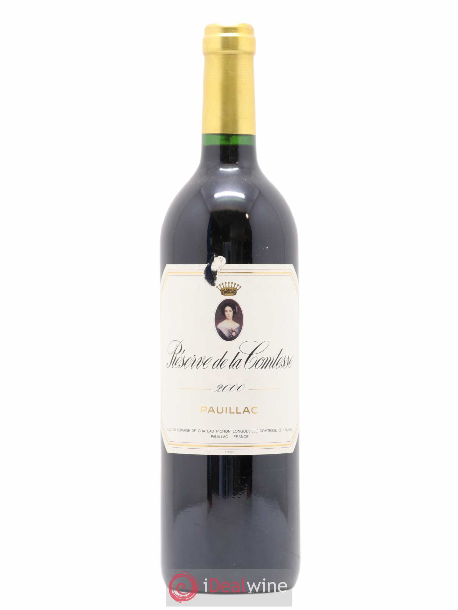 Réserve de la Comtesse Second Vin 2000 - Lot de 1 bouteille - 0