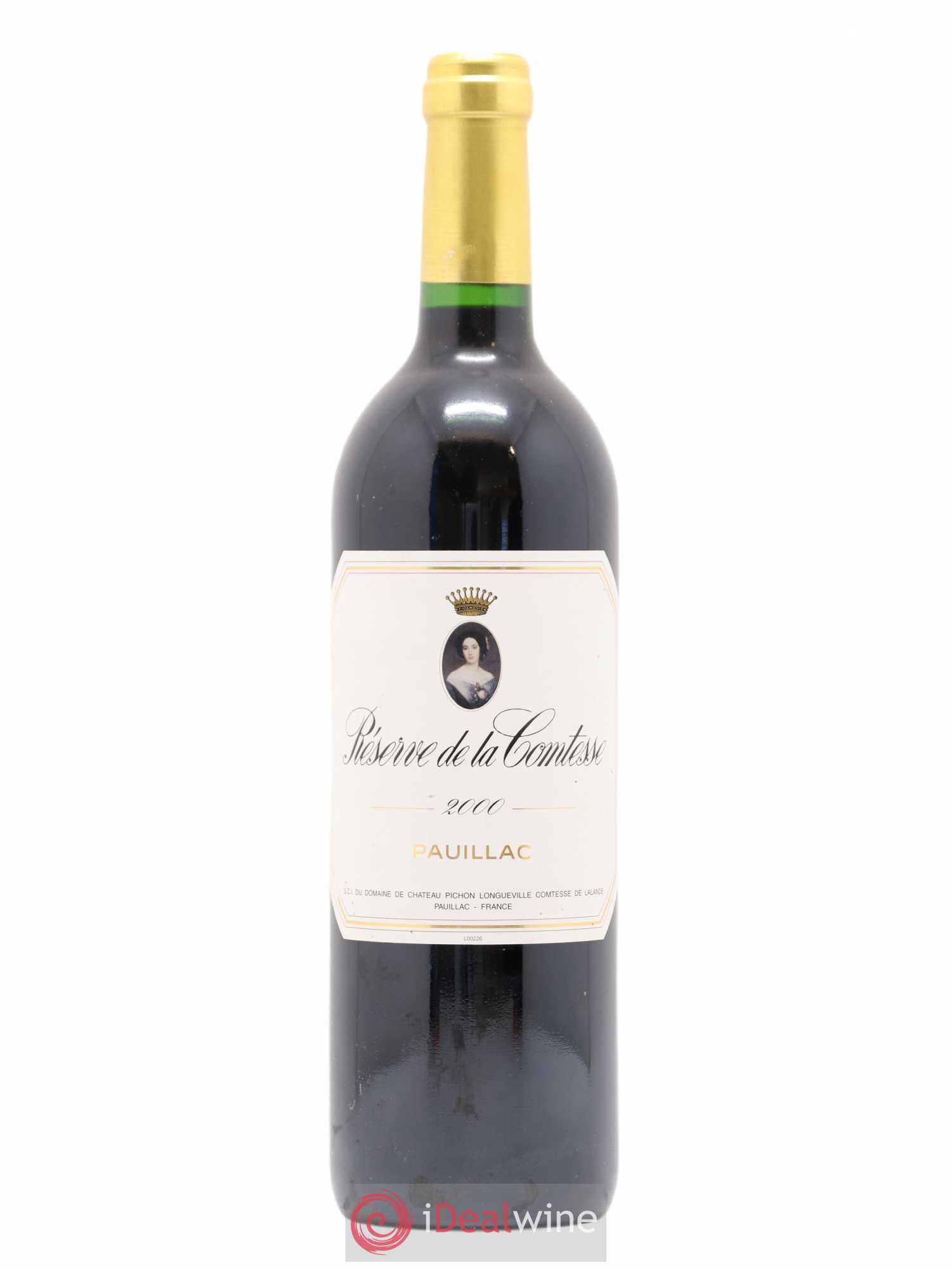 Réserve de la Comtesse Second Vin 2000 - Lot de 1 bouteille - 0
