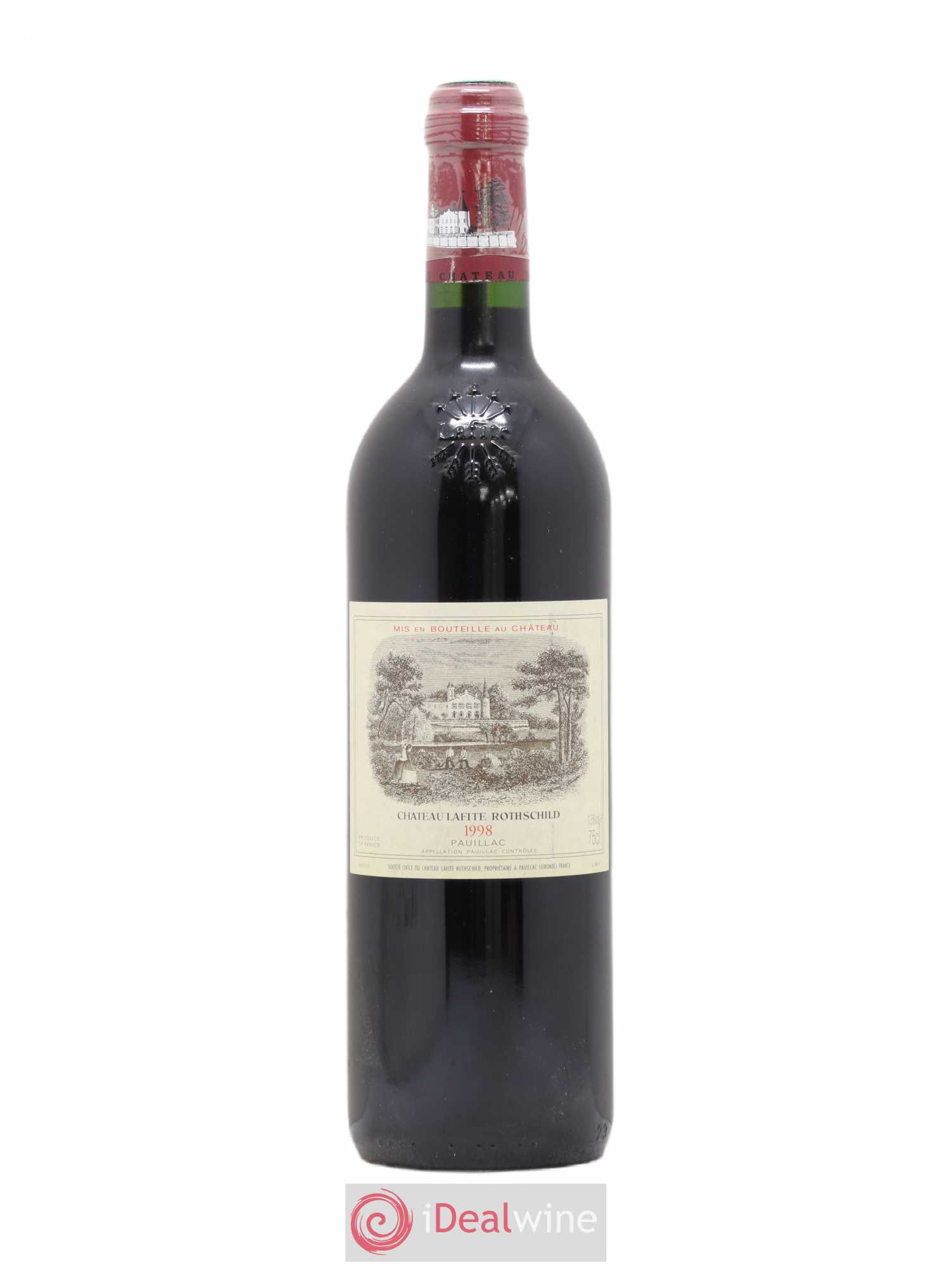 Château Lafite Rothschild 1er Grand Cru Classé 1998 - Lot de 1 bouteille - 0