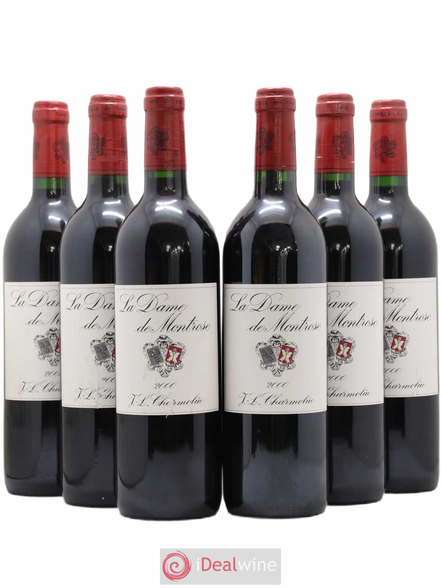 La Dame de Montrose Second Vin 2000 - Lot de 6 bouteilles - 0