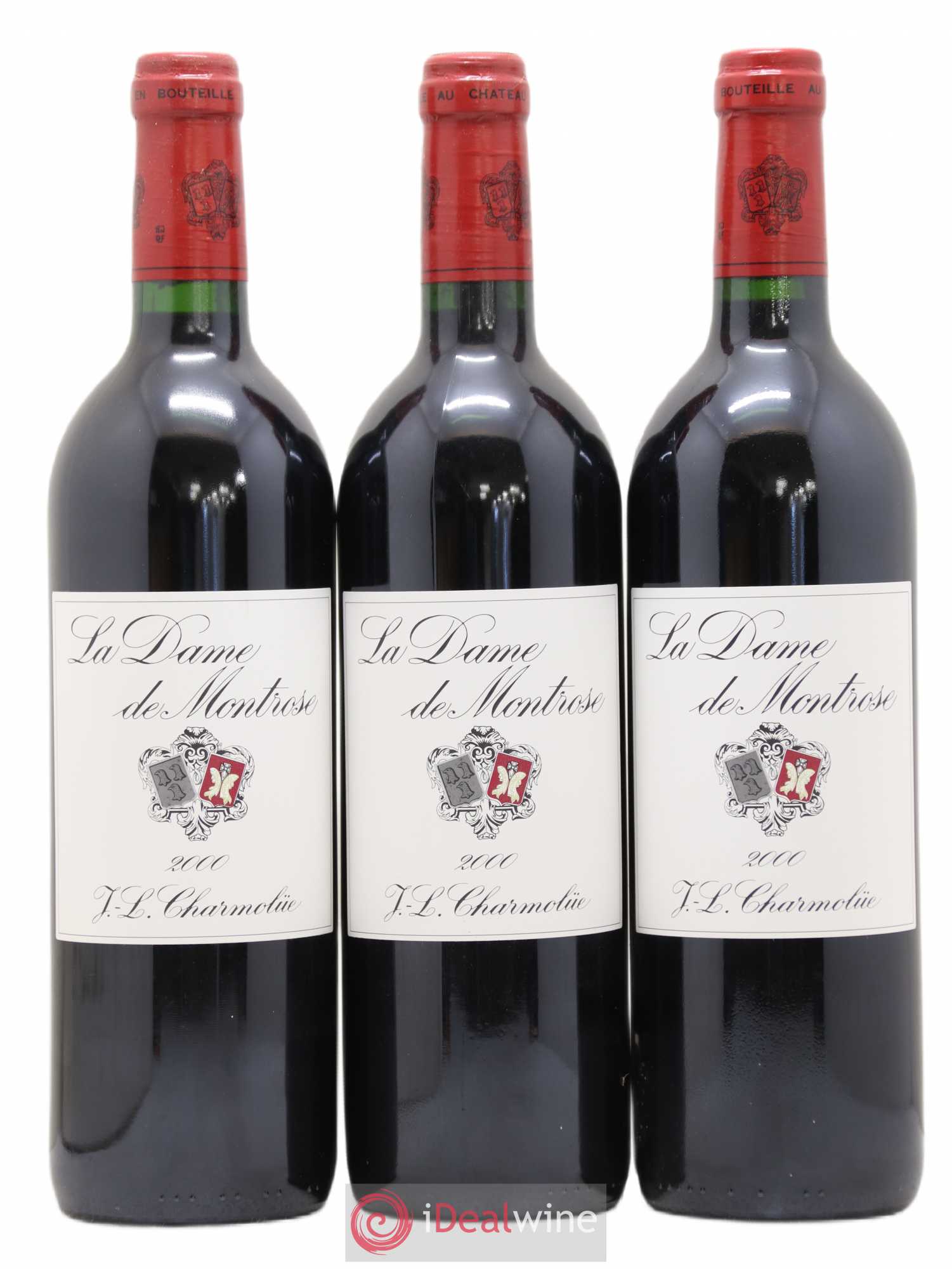 La Dame de Montrose Second Vin 2000 - Lot de 3 bouteilles - 0