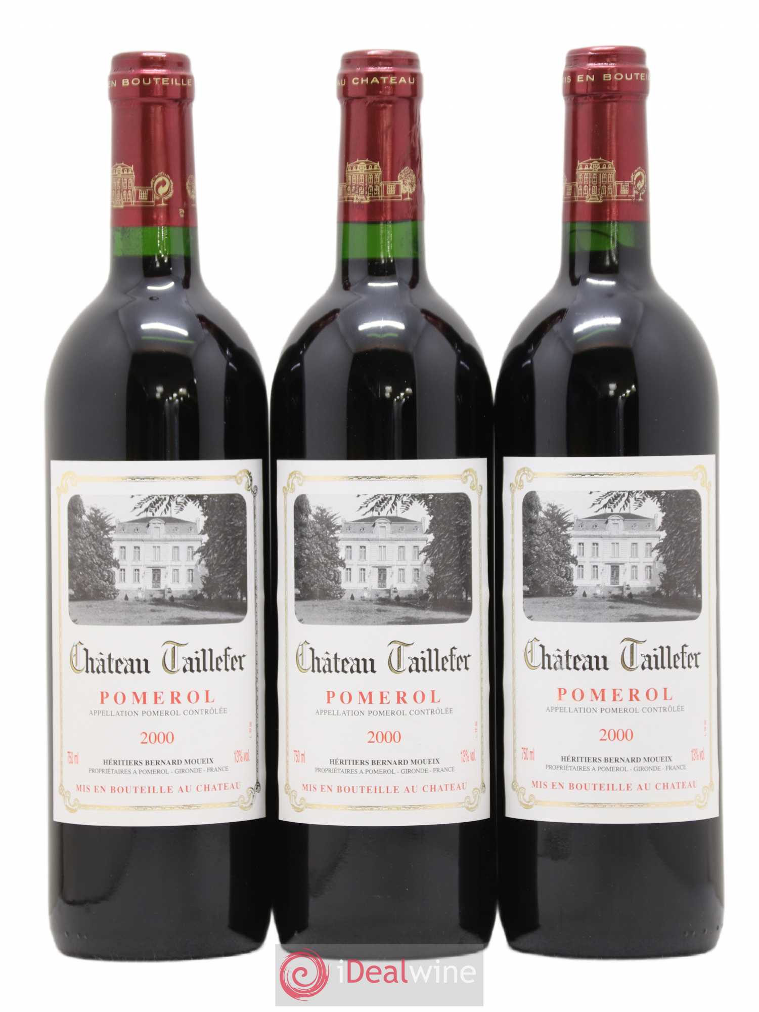 Château Taillefer 2000 - Lot de 6 bouteilles - 1